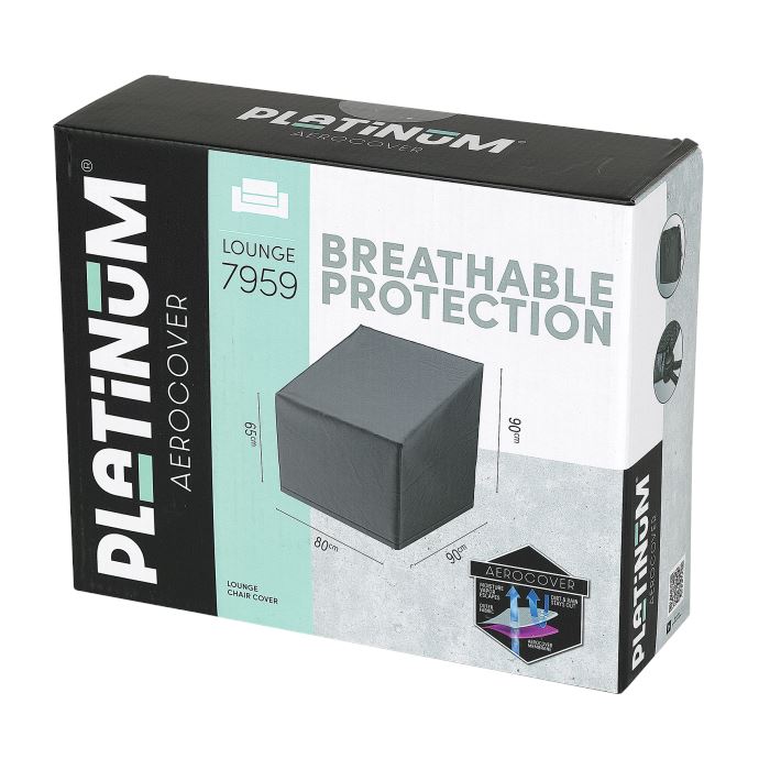 Platinum AeroCover Housse de protection pour Fauteuil club Lounge 90x80cm H:65/90cm