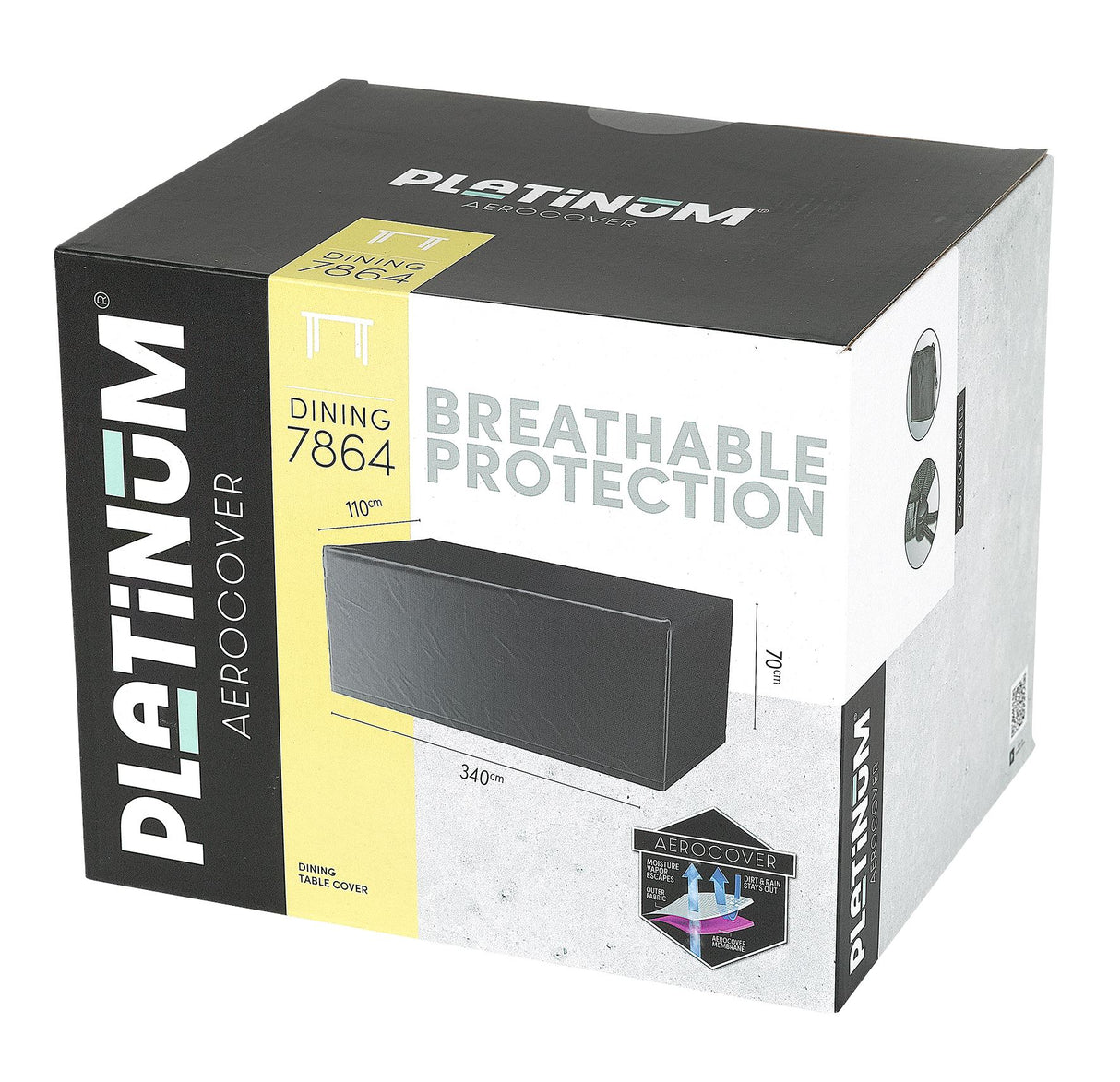 Platinum AeroCover Housse de protection pour Table 340x110cm H:70cm