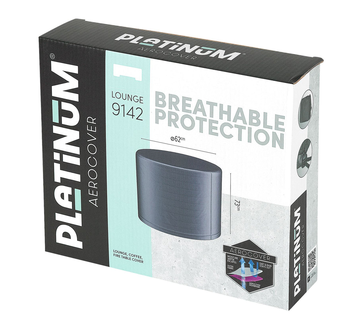 Platinum AeroCover Housse de protection pour tables d'appoint Ø62cm H:73cm