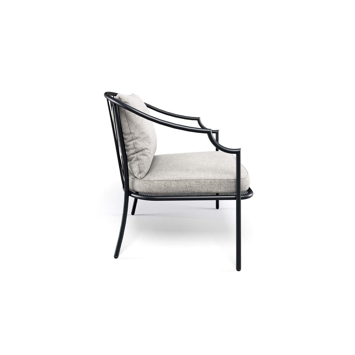 Emu 1204 Como Fauteuil Club Lounge, coussins non inclus