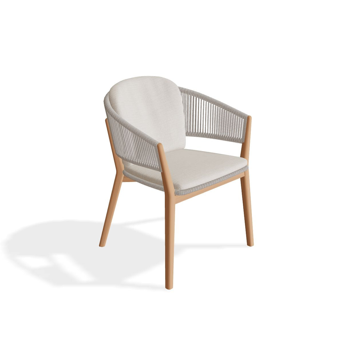 Royal Botania Carés Fauteuil repas teck, coussin non inclus Desert D