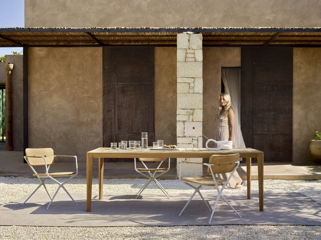 Royal Botania Exes EXS55W Fauteuil repas Teck