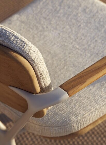 Royal Botania Exes EXS55W Fauteuil repas Teck