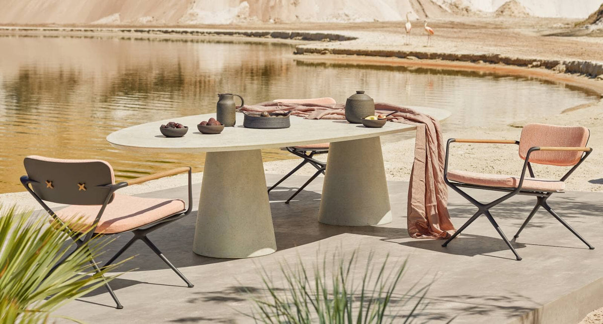 Royal Botania Exes EXS77 Fauteuil bas Lounge, coussins en sus