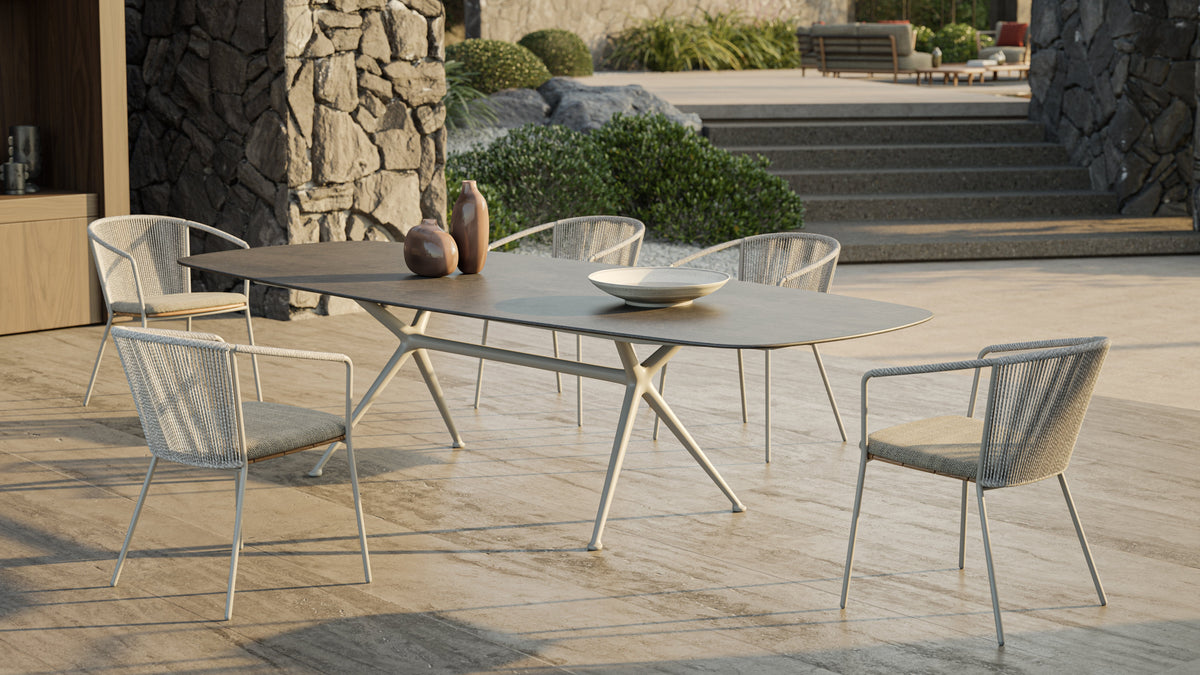 Royal Botania Exes Table Ovale 300x120cm