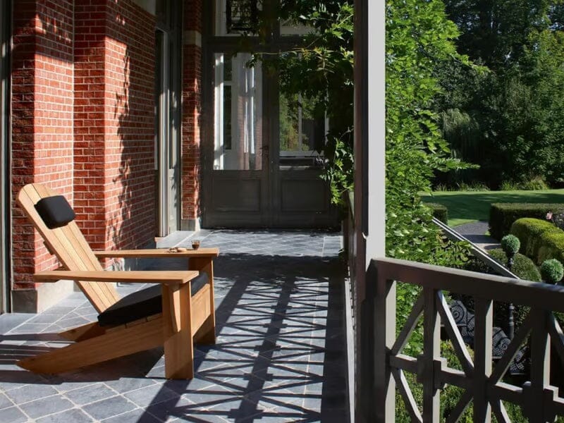 Royal Botania New England Fauteuil Adirondack Lounge Teck