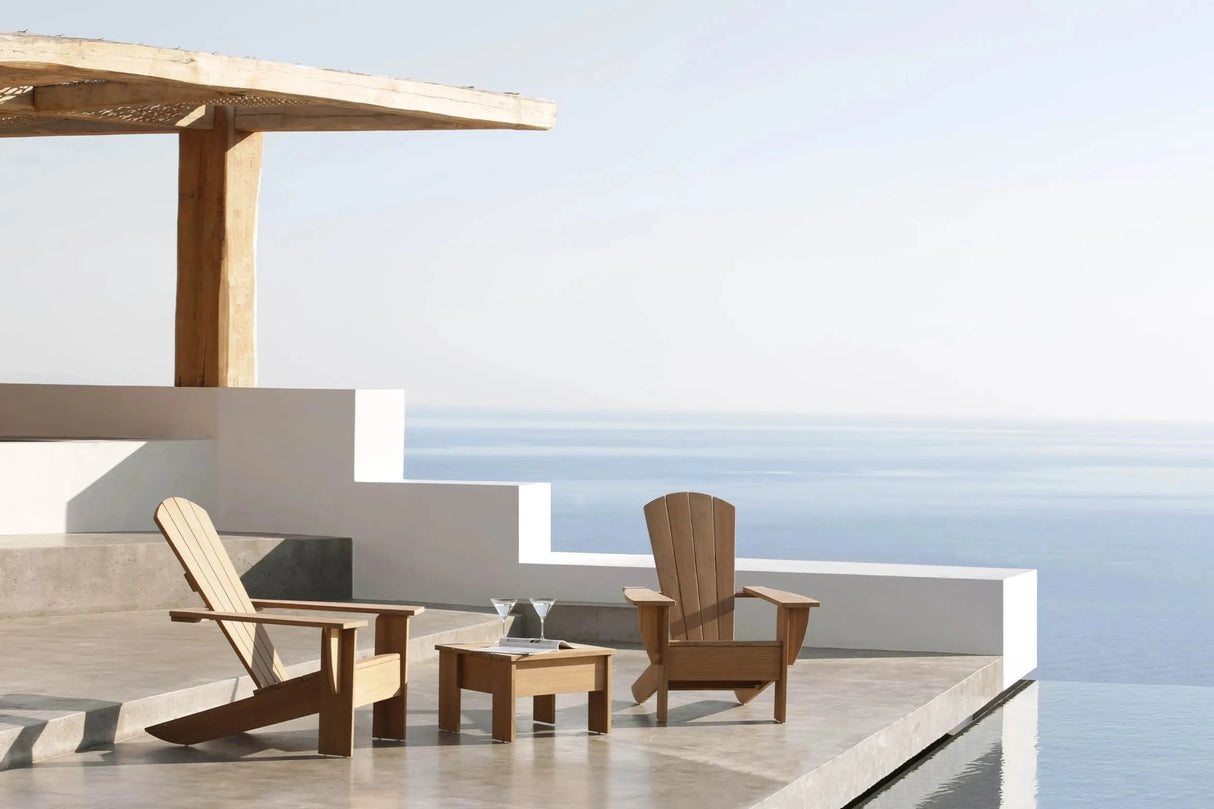 Royal Botania New England Table d'appoint 56x56cm h:40cm Teck