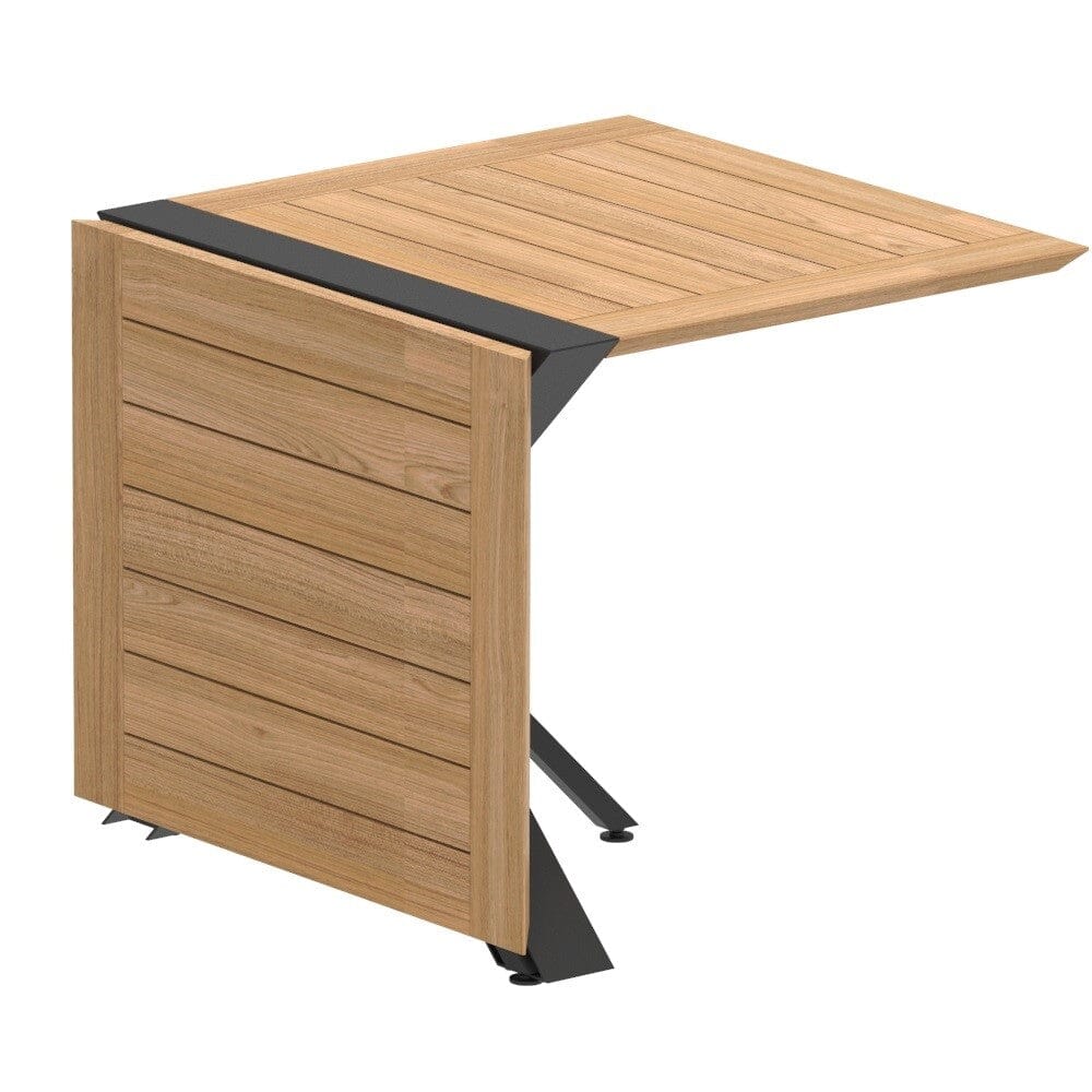 Royal Botania Traverse TRV150F Table repas rabattable 150x85cm