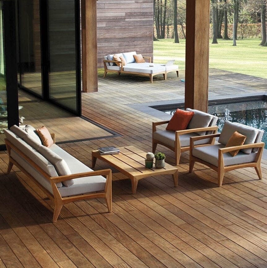 Royal Botania Zenhit Lounge Table basse 150x80cm h:30cm