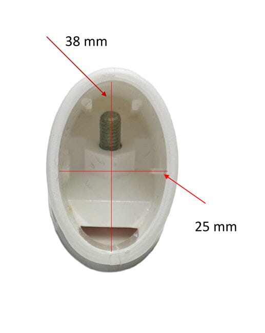 Royal Garden Bouchon de pied de table de rechange 38x25mm