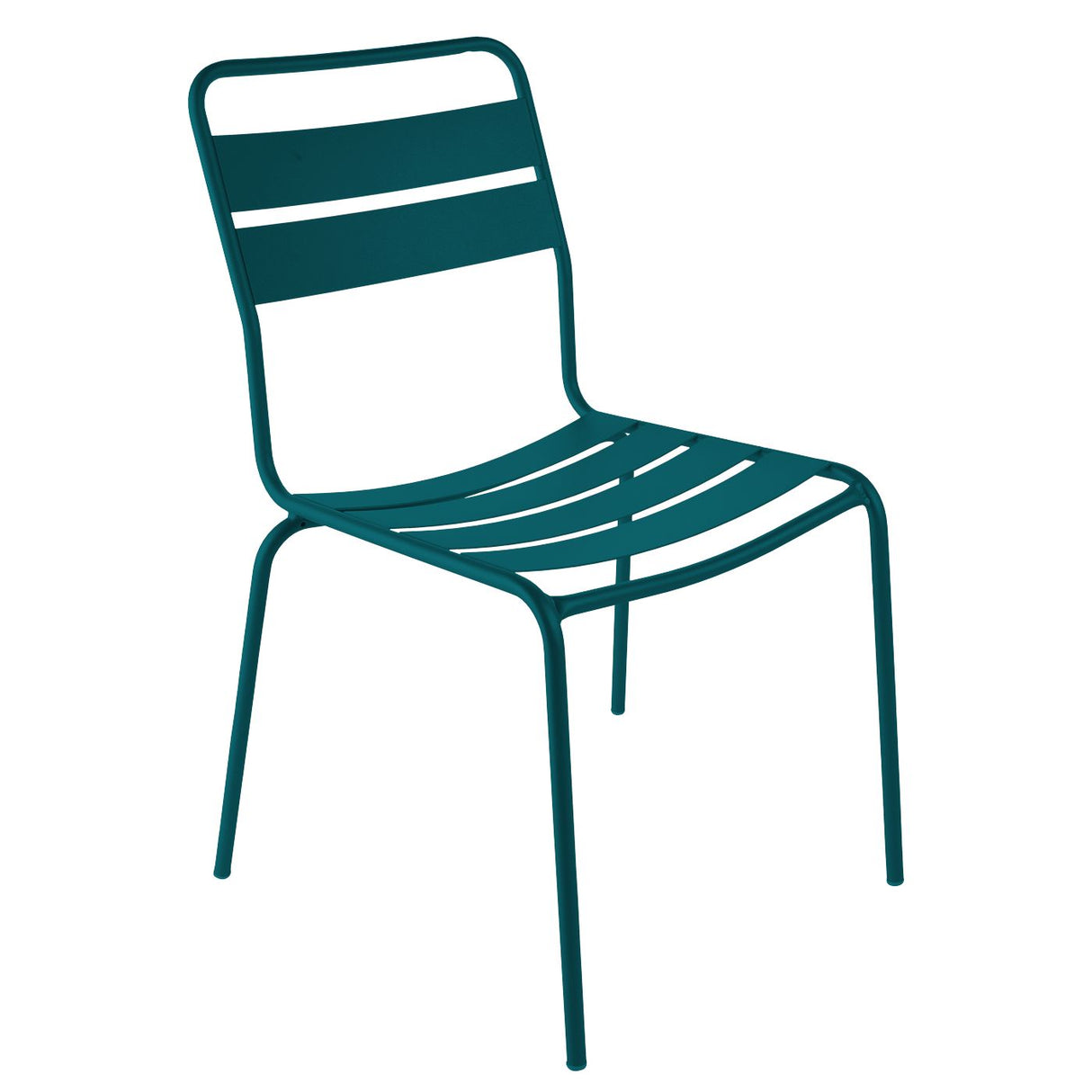 Schaffner Glarus chaise empilable Bleu Kali 56