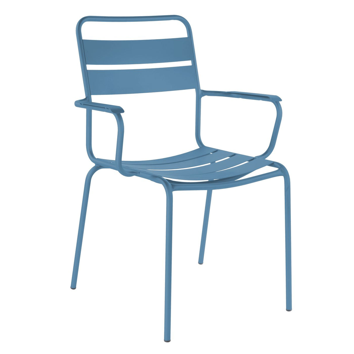 Schaffner Glarus Fauteuil repas Bleu Pastel 51