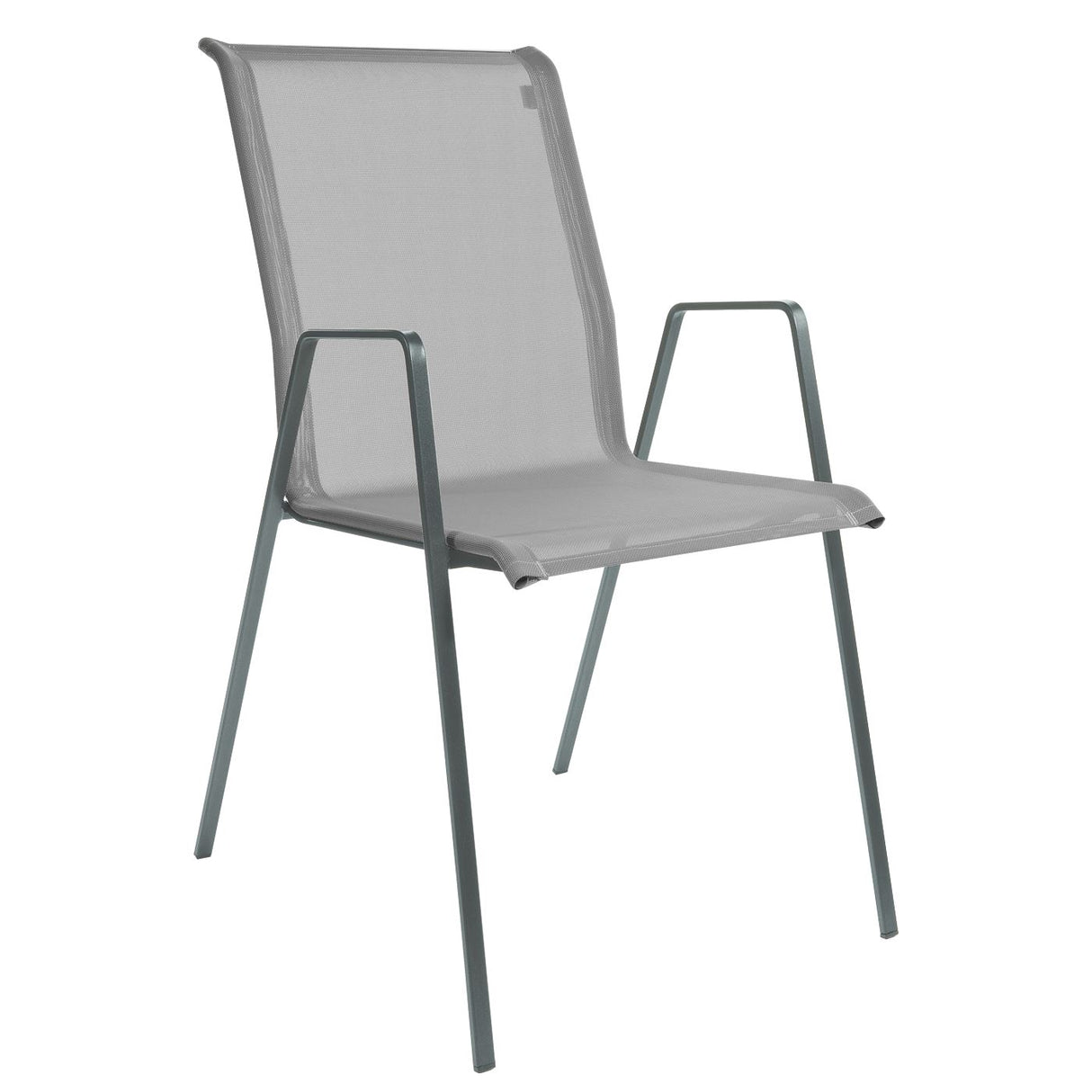 Schaffner Luzern Fauteuil repas empilable Graphite 73 Gris 20