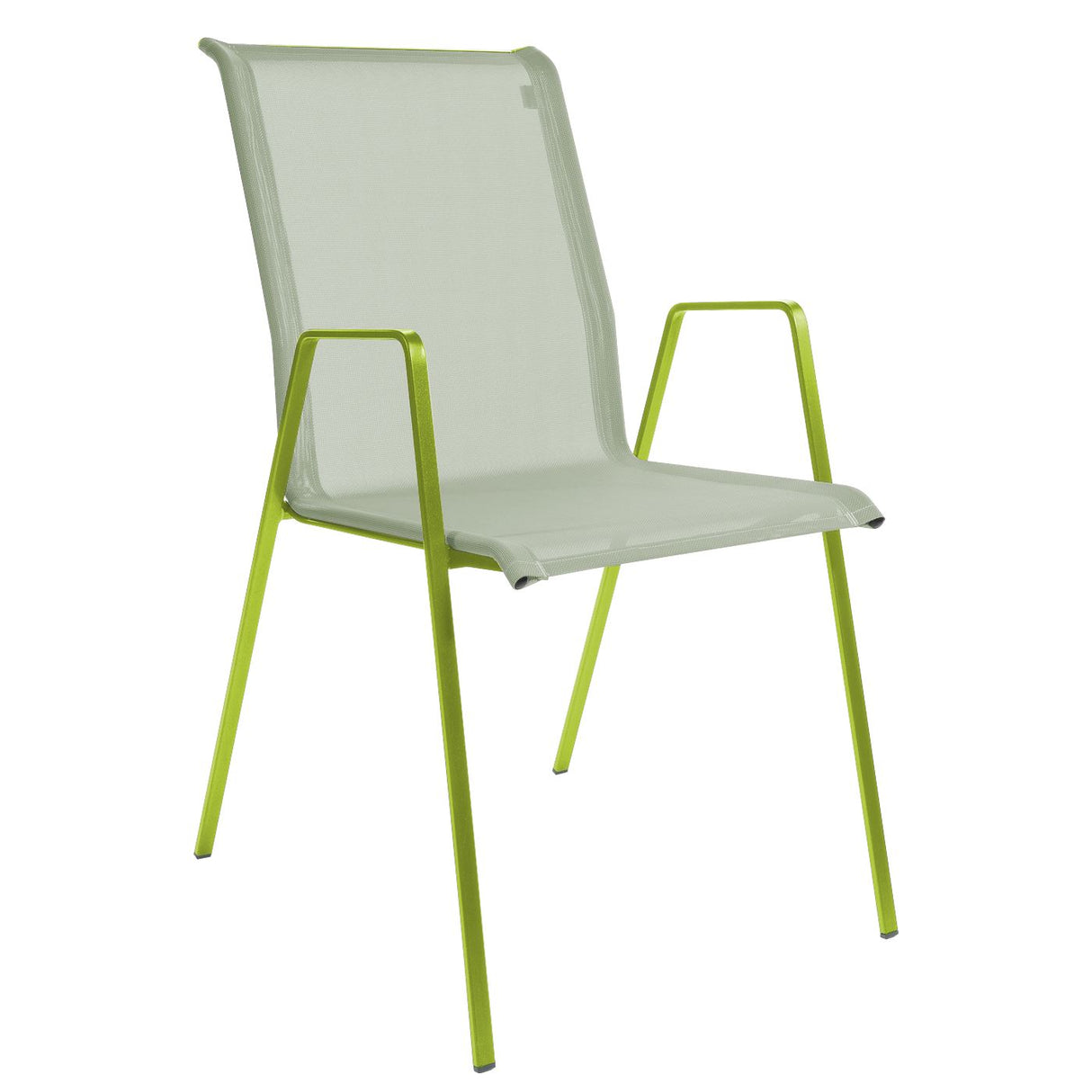 Schaffner Luzern Fauteuil repas empilable Vert clair 63 Vert Crème 26