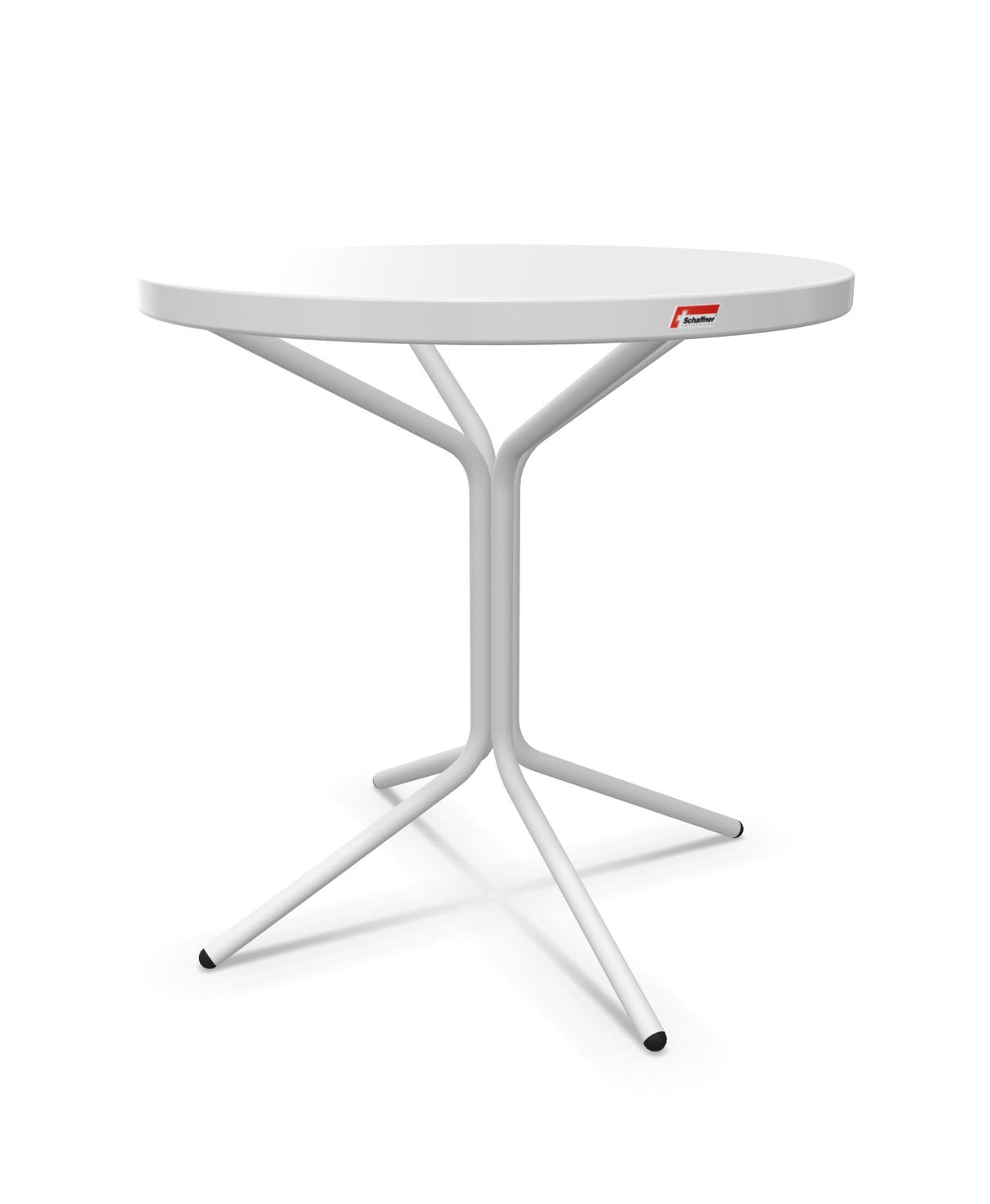 Schaffner PIX Table basse Ø54cm H:54cm Blanc 90 Blanc 90