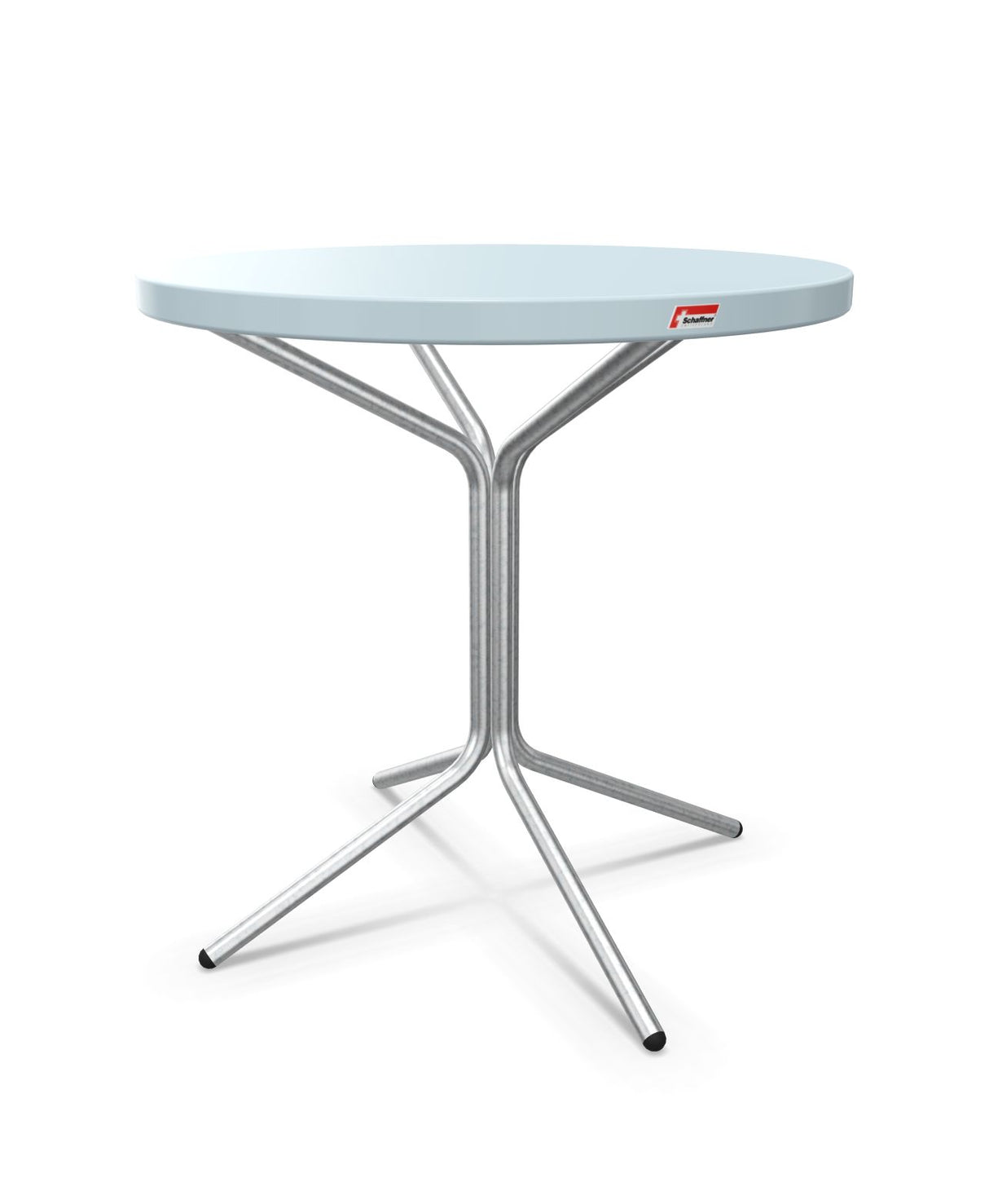 Schaffner PIX Table basse Ø54cm H:54cm Bleu Pastel 51 Galvanisé à chaud 02