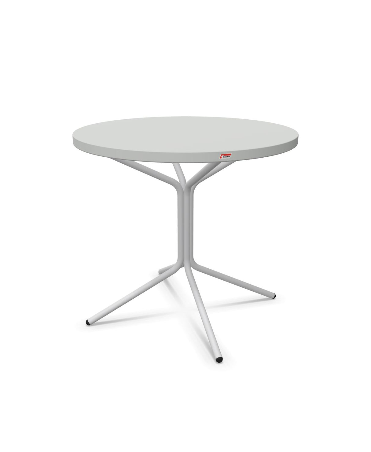 Schaffner PIX Table bistrot Ø80cm H:72cm Gris Argent 78 Gris Argent 78