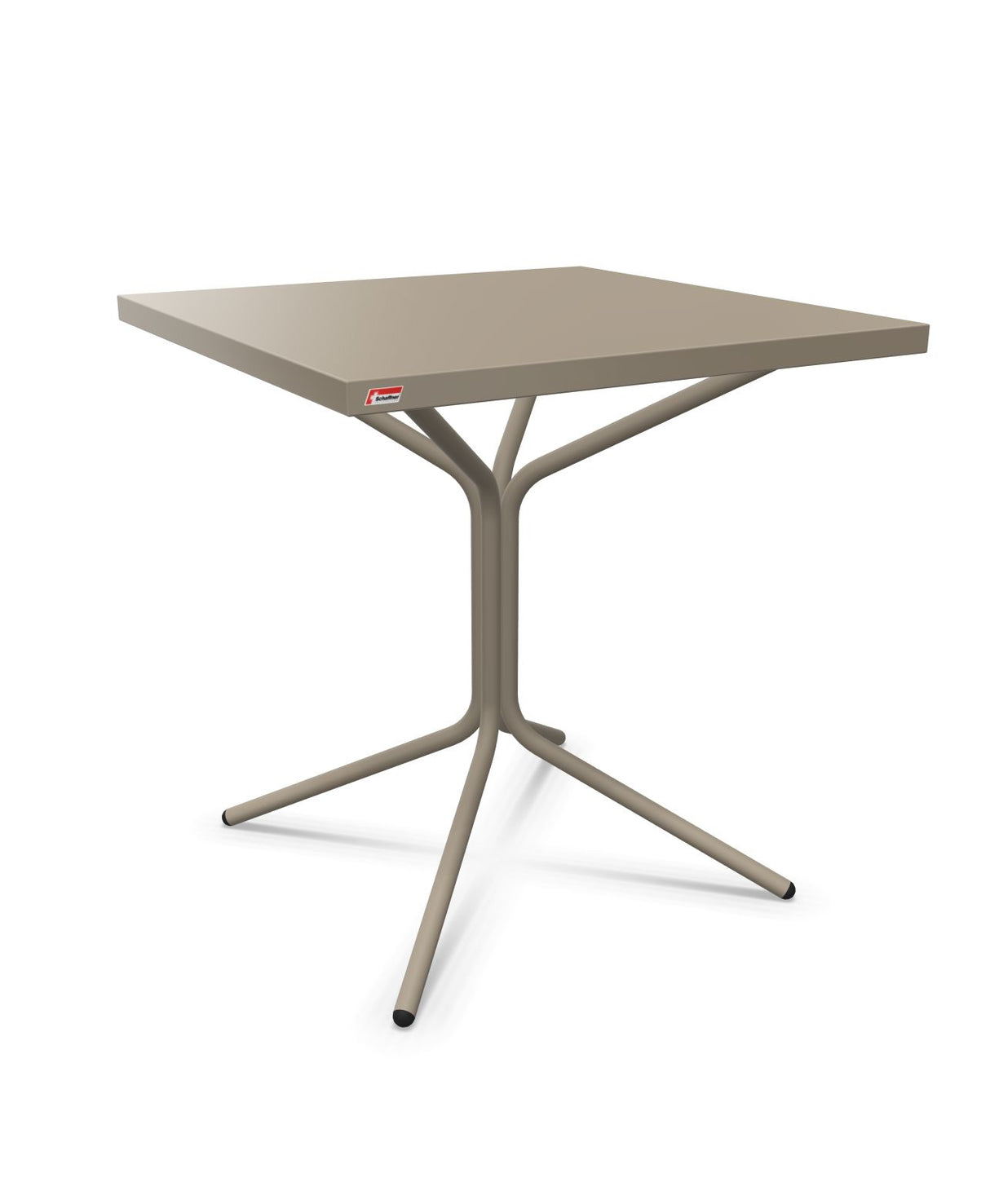 Schaffner PIX Table bistrot rabattable 70x70cm H:73cm Champagne 85 Champagne 85