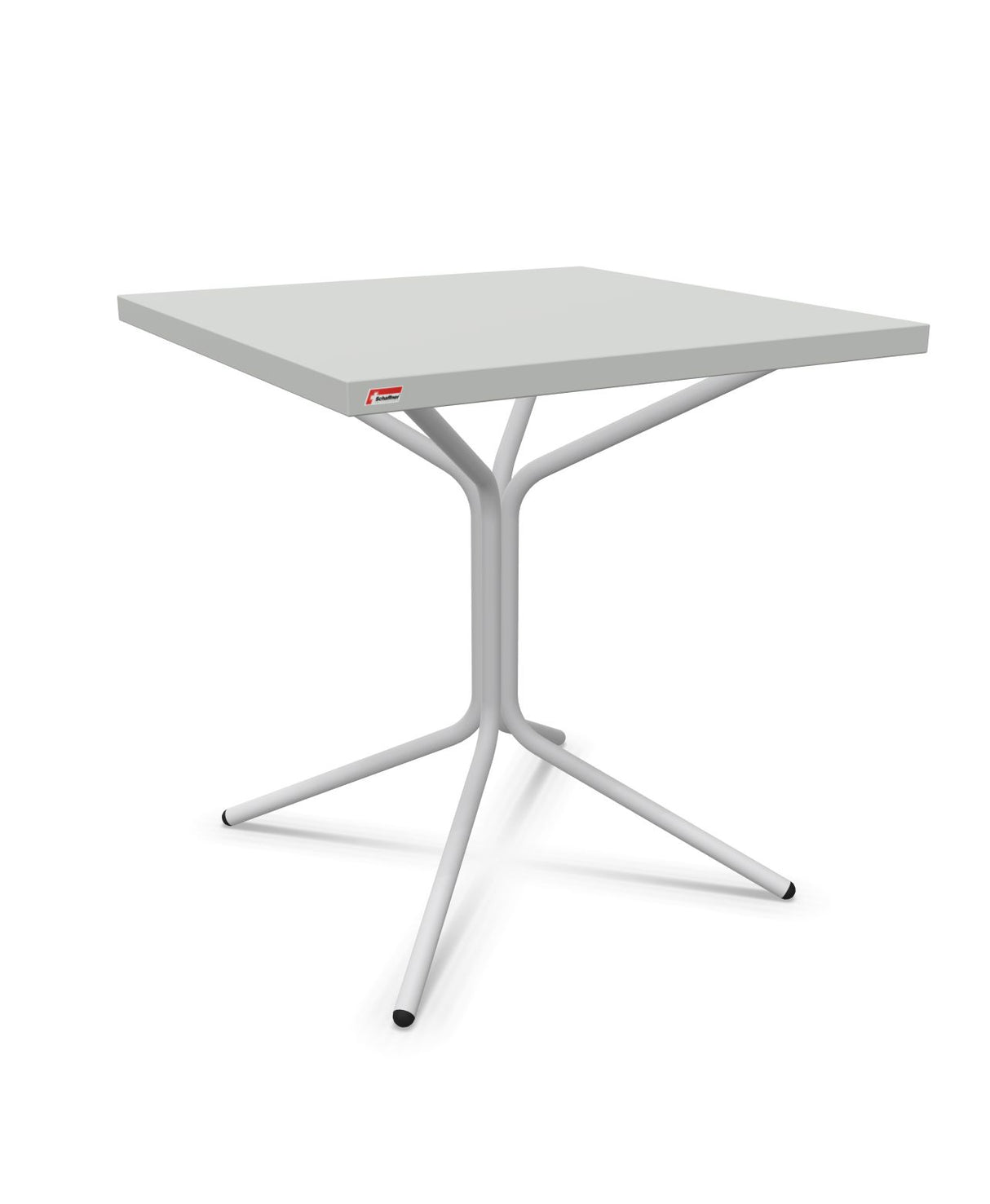 Schaffner PIX Table bistrot rabattable 70x70cm H:73cm Gris Argent 78 Gris Argent 78