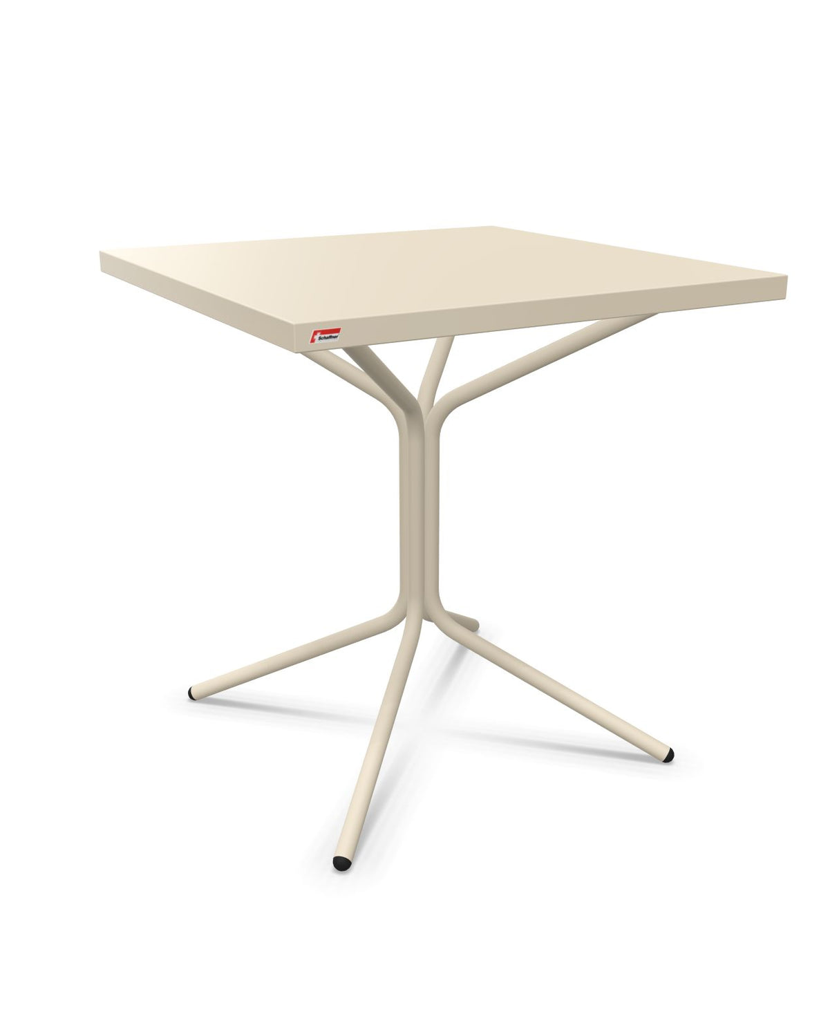 Schaffner PIX Table bistrot rabattable 70x70cm H:73cm Sable Pastel 15 Sable Pastel 15