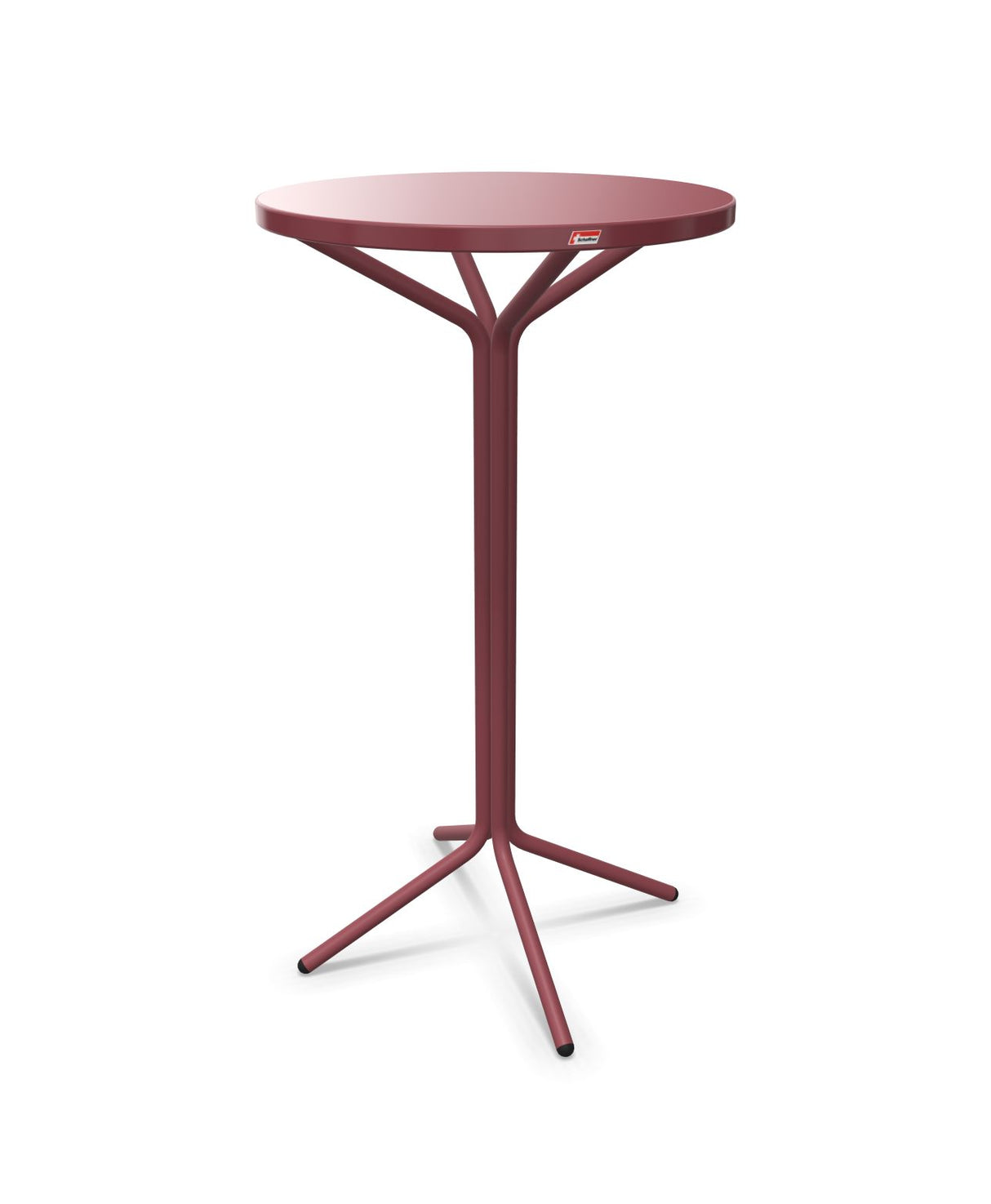 Schaffner PIX Table haute bistrot Ø60cm H:110cm Bordeaux 38 Bordeaux 38