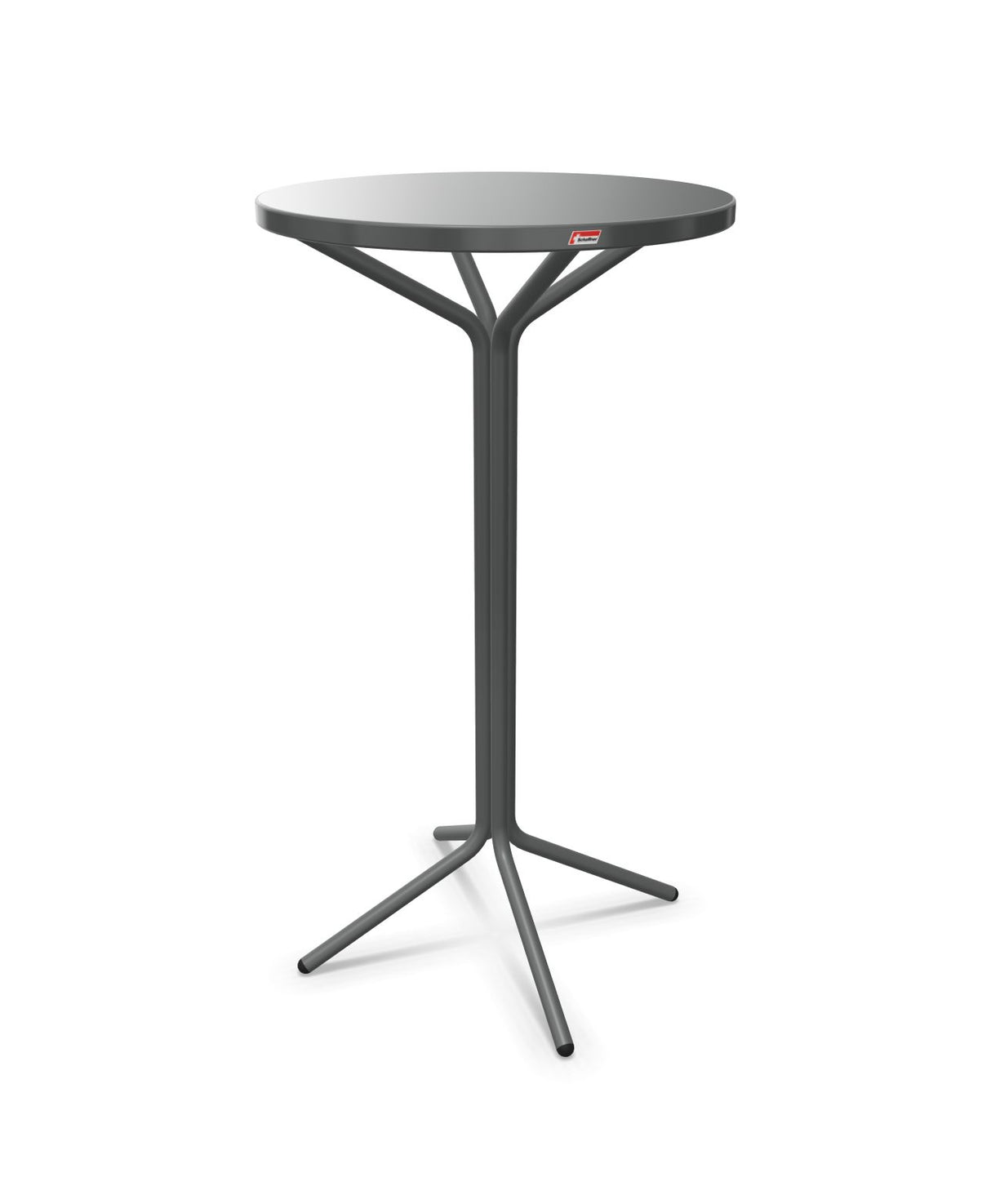 Schaffner PIX Table haute bistrot Ø60cm H:110cm Graphite 73 Graphite 73