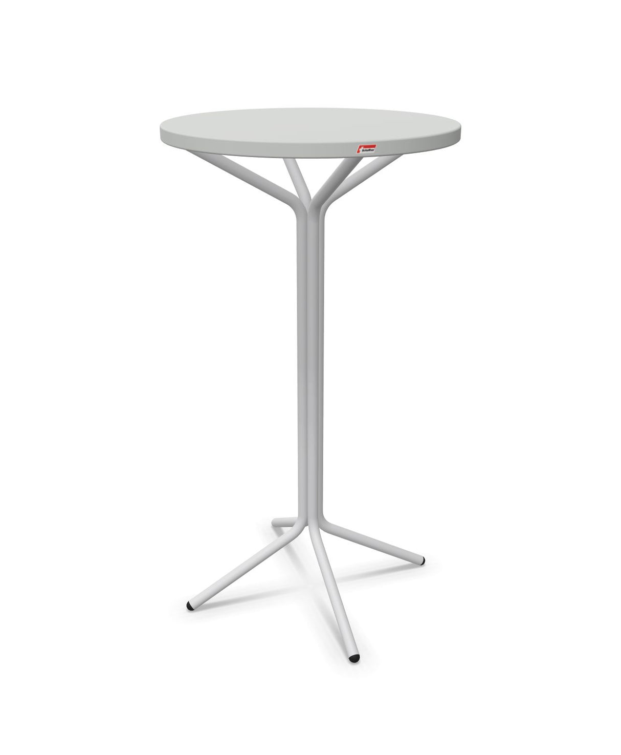 Schaffner PIX Table haute bistrot Ø60cm H:110cm Gris Argent 78 Gris Argent 78