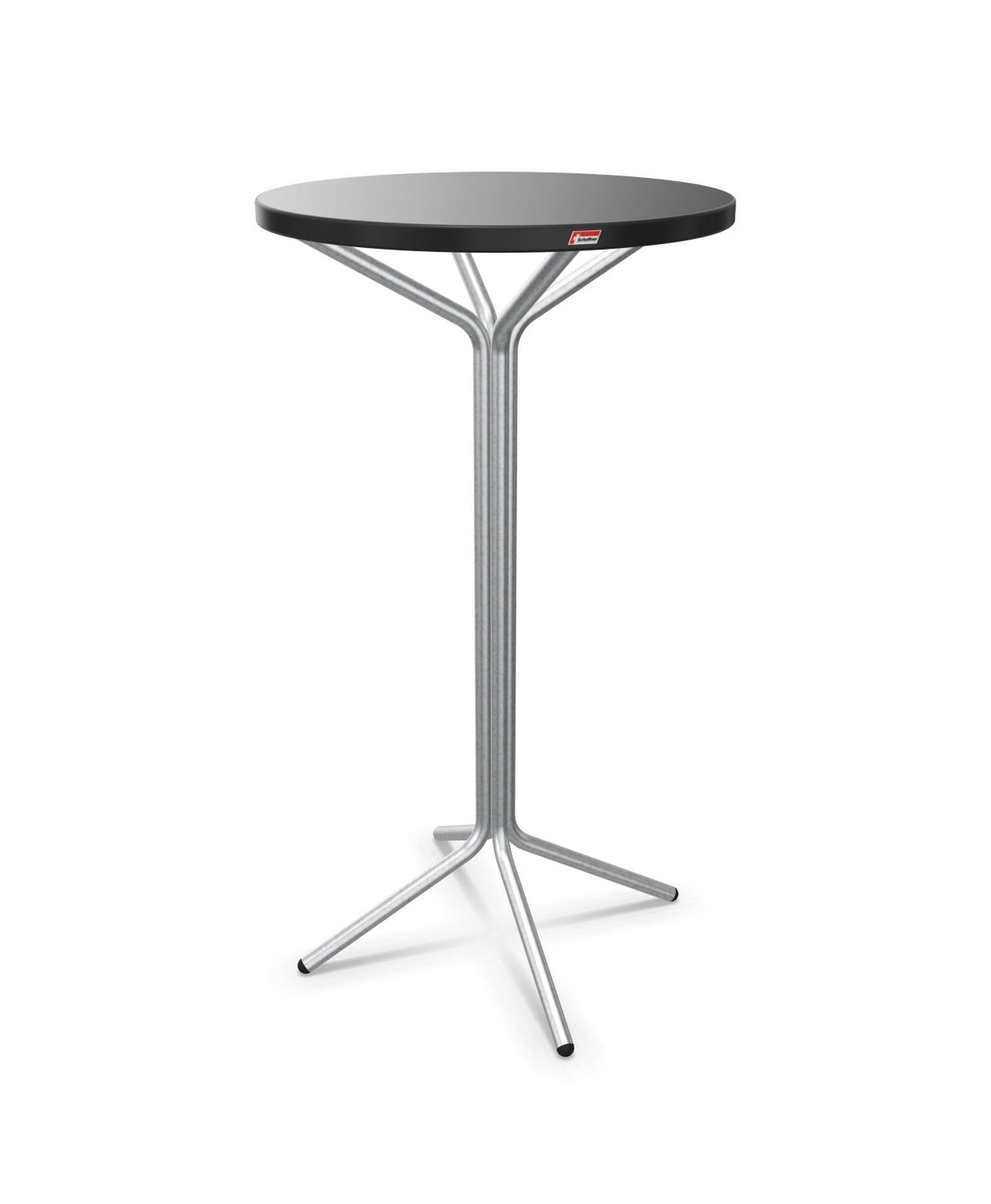 Schaffner PIX Table haute bistrot Ø60cm H:110cm Noir 91 Galvanisé à chaud 02