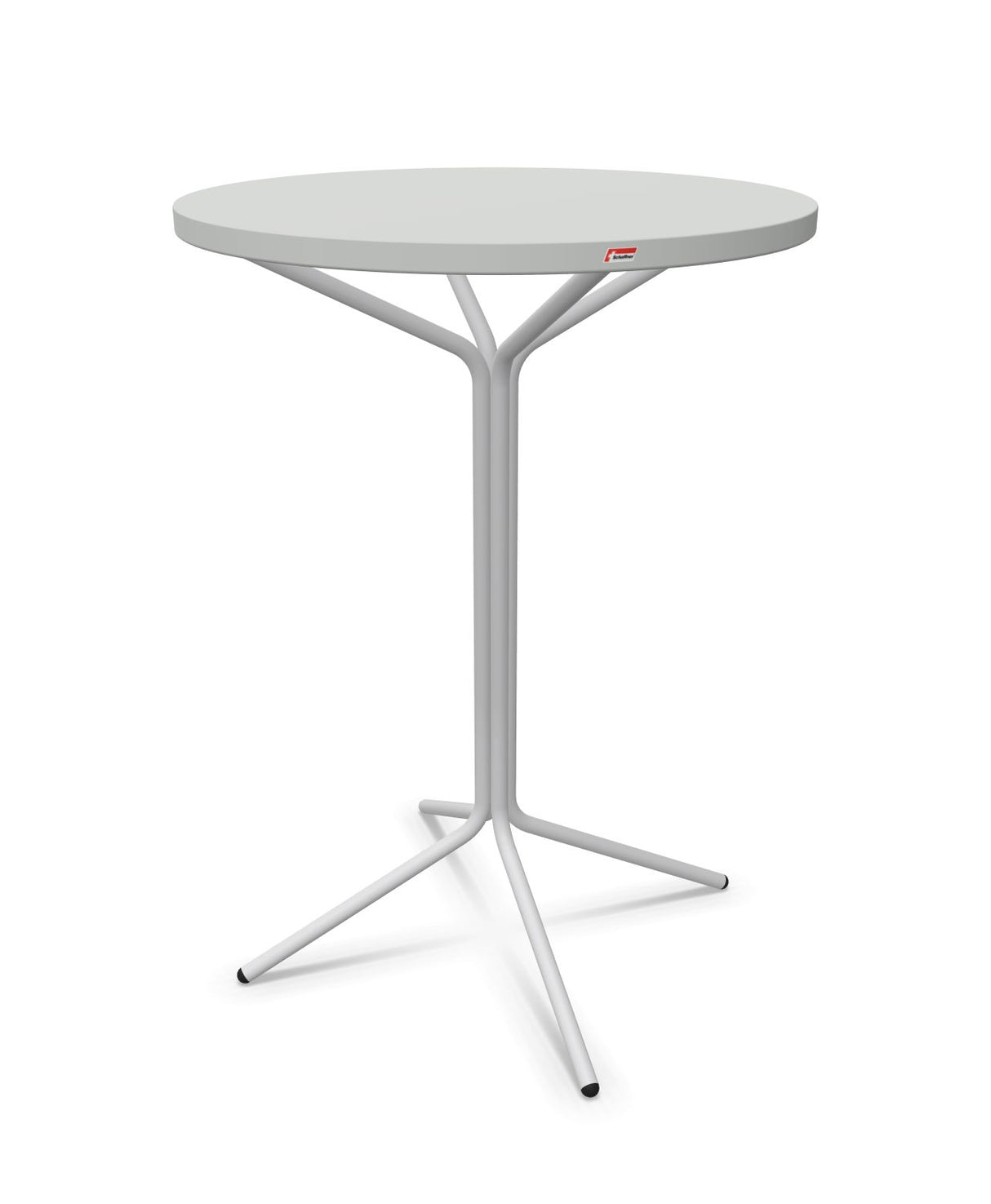 Schaffner PIX Table haute bistrot Ø80cm H:110cm Gris Argent 78 Gris Argent 78