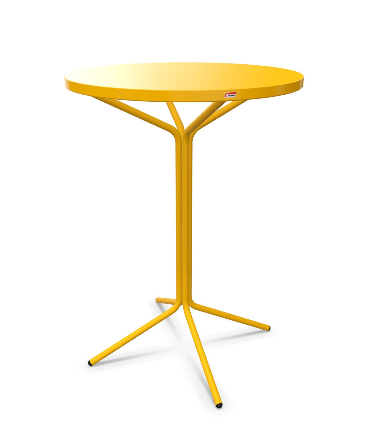 Schaffner PIX Table haute bistrot Ø80cm H:110cm Jaune 11 Jaune 11