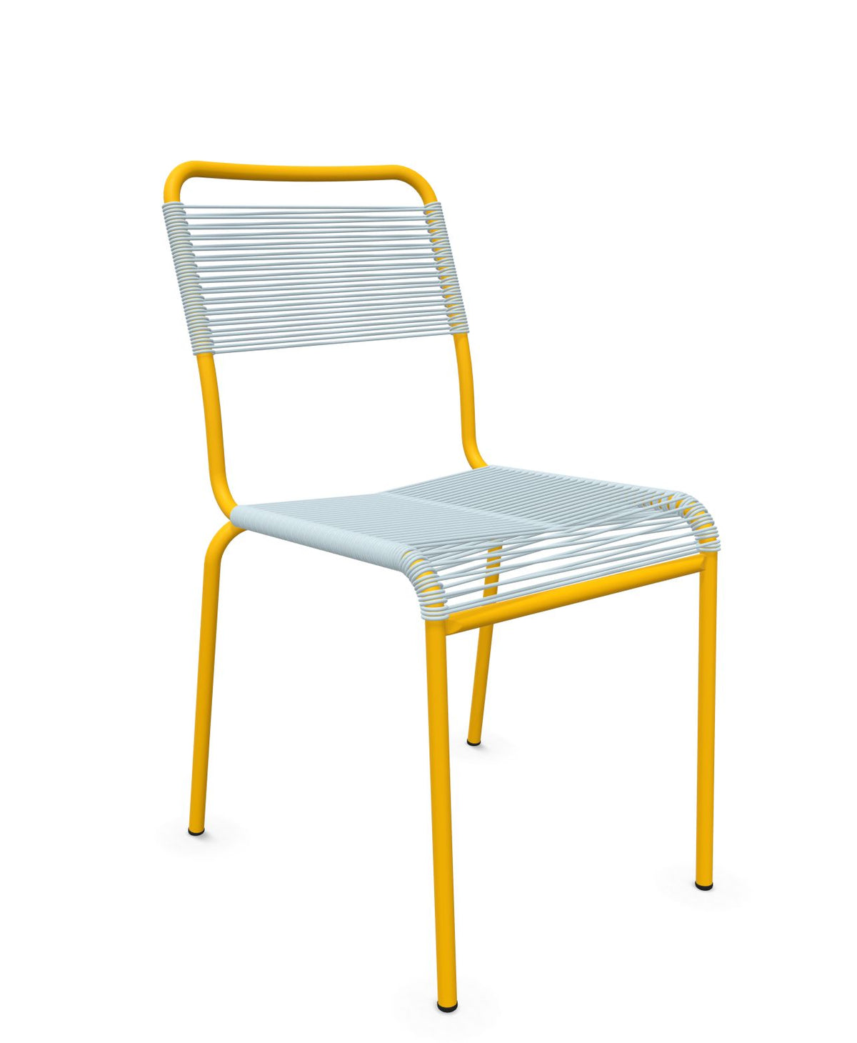 Schaffner Rigi chaise repas Spaghetti Bleu Pastel 51 Jaune 11