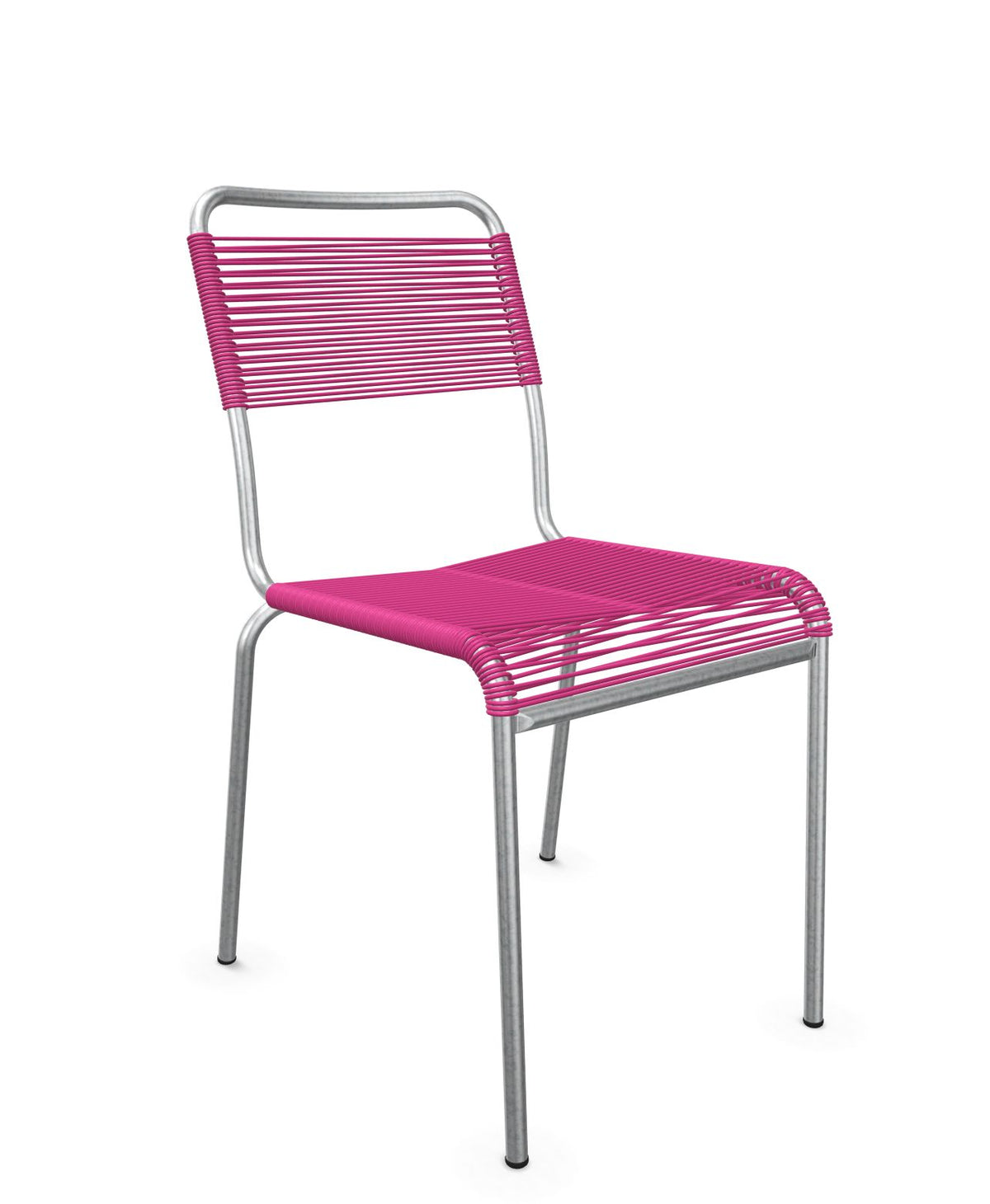 Schaffner Rigi chaise repas Spaghetti Rose 41 Galvanisé à chaud 02