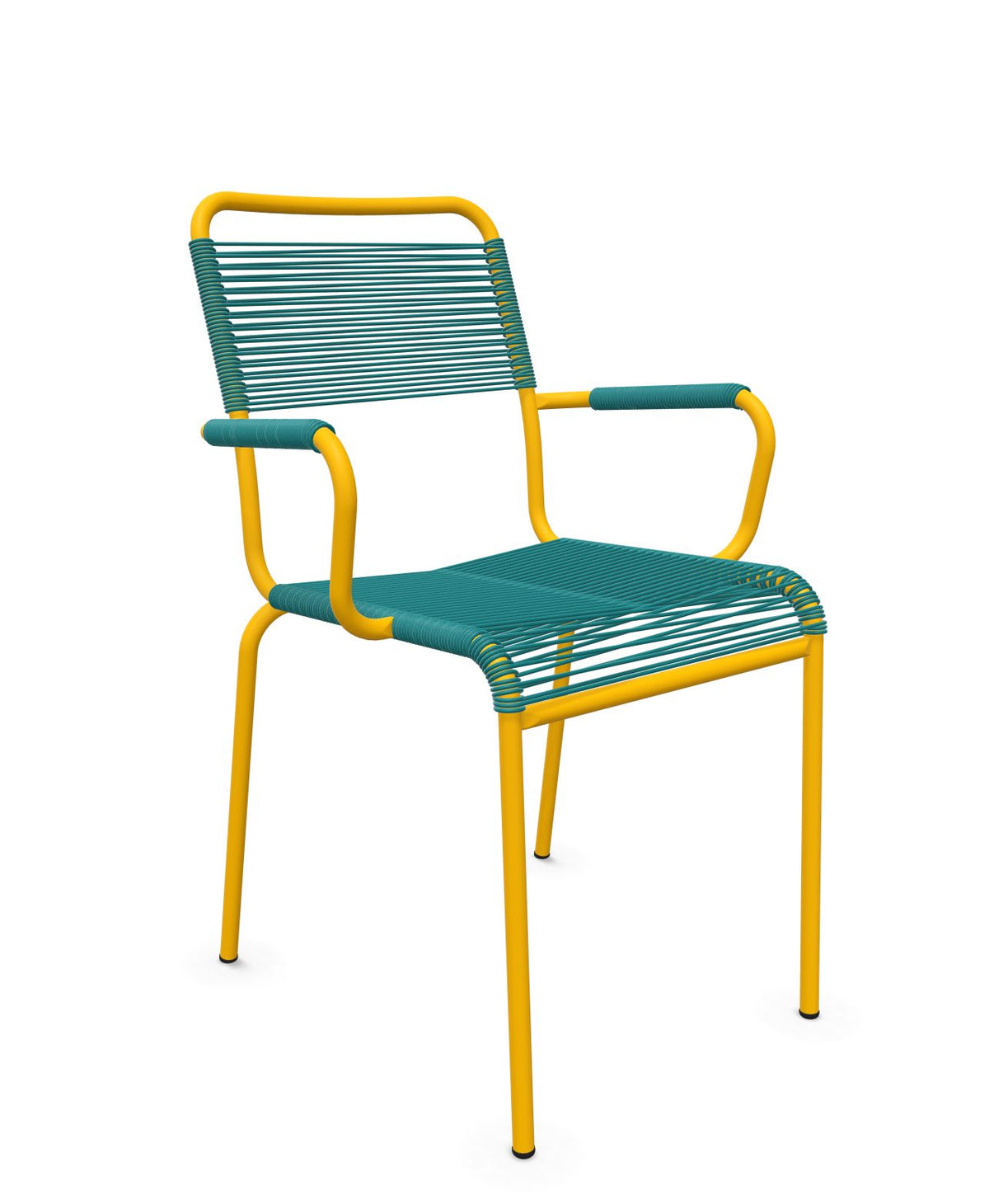 Schaffner Rigi fauteuil repas Spaghetti Bleu Kali 56 Jaune 11