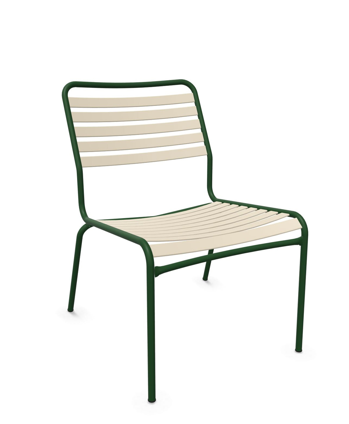Schaffner Rigi Salon Chaise Basse Lattes Sable Pastel 15 Vert sapin 66