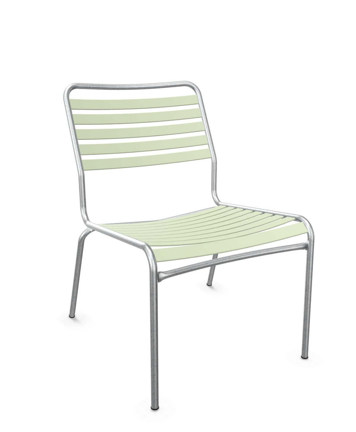 Schaffner Rigi Salon Chaise Basse Lattes Vert Pastel 64 Galvanisé à chaud 02