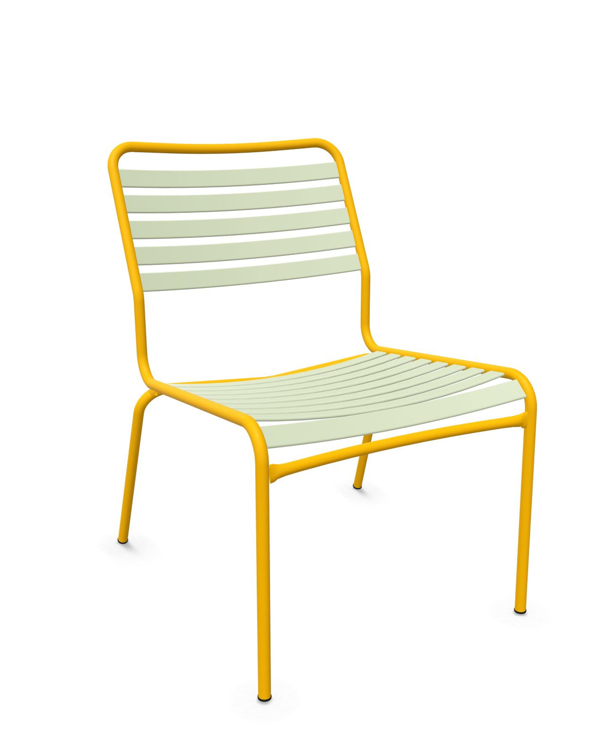 Schaffner Rigi Salon Chaise Basse Lattes Vert Pastel 64 Jaune 11