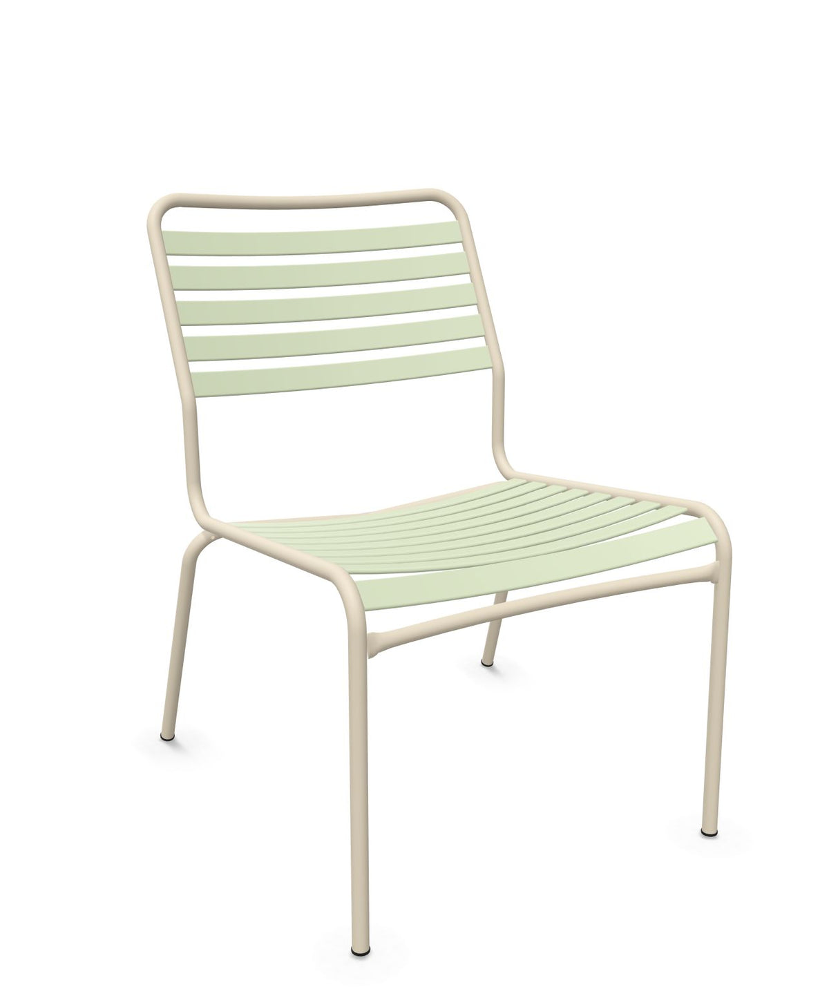 Schaffner Rigi Salon Chaise Basse Lattes Vert Pastel 64 Sable Pastel 15