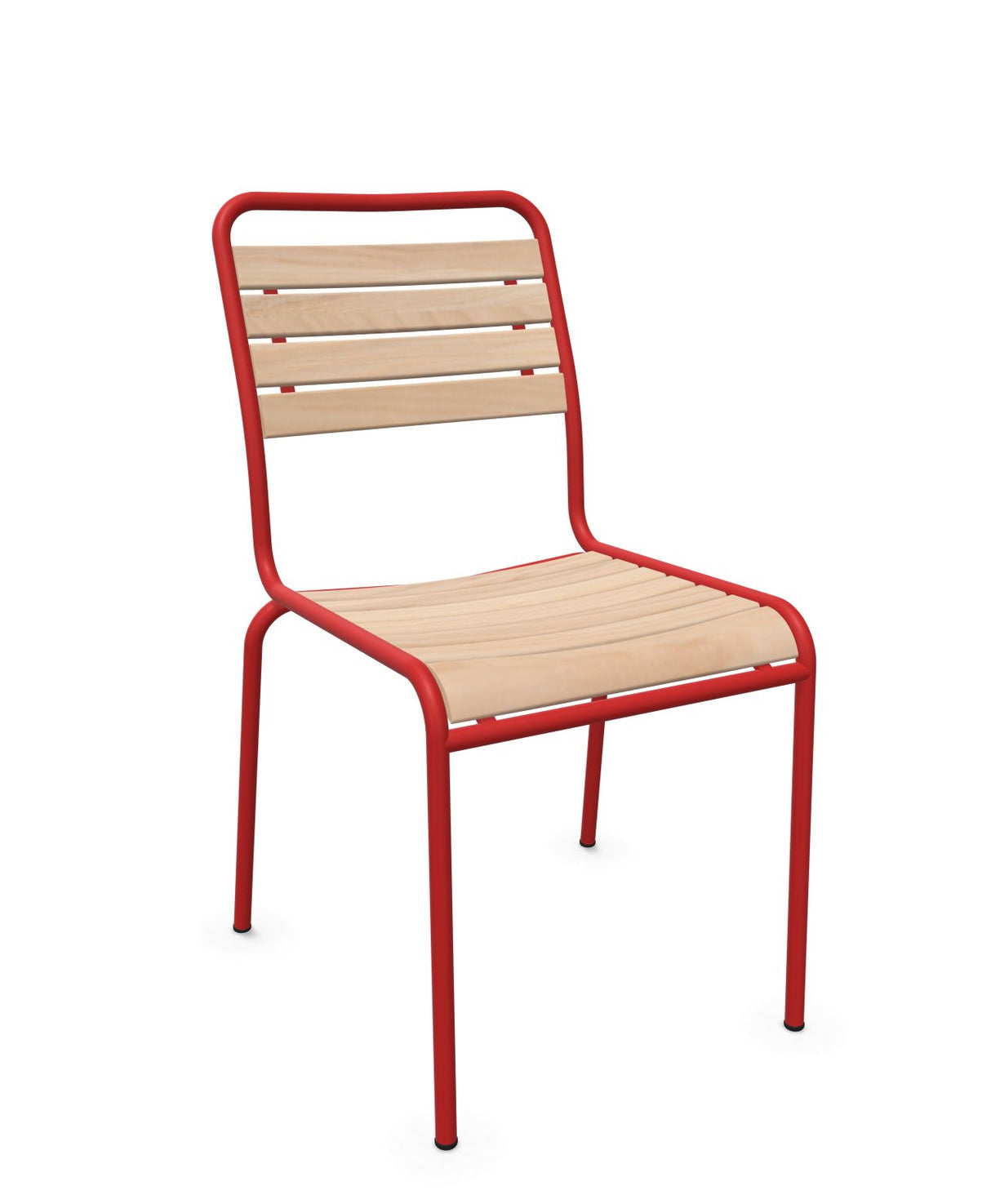 Schaffner Rigi Swiss Wood chaise à lattes en bois Bois Huilé 94 Rouge 30