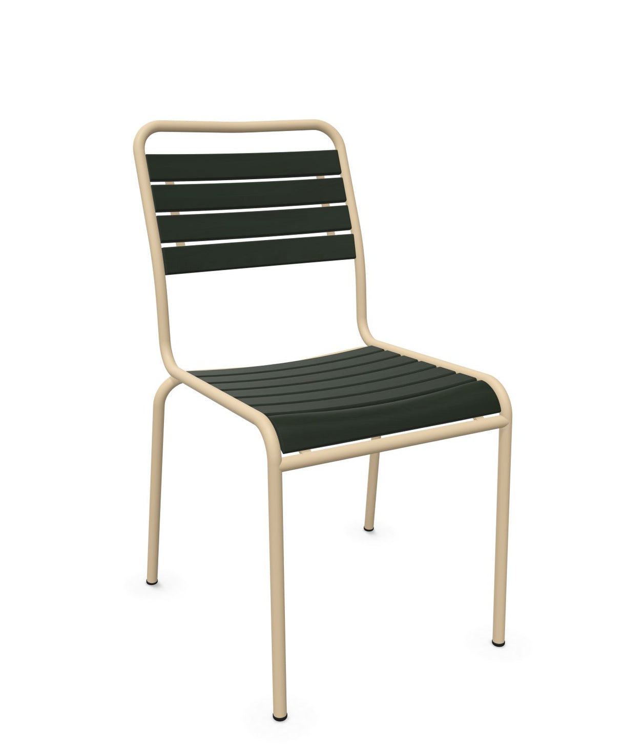 Schaffner Rigi Swiss Wood chaise à lattes en bois Vert Sapin 66 Marron Pastel 83