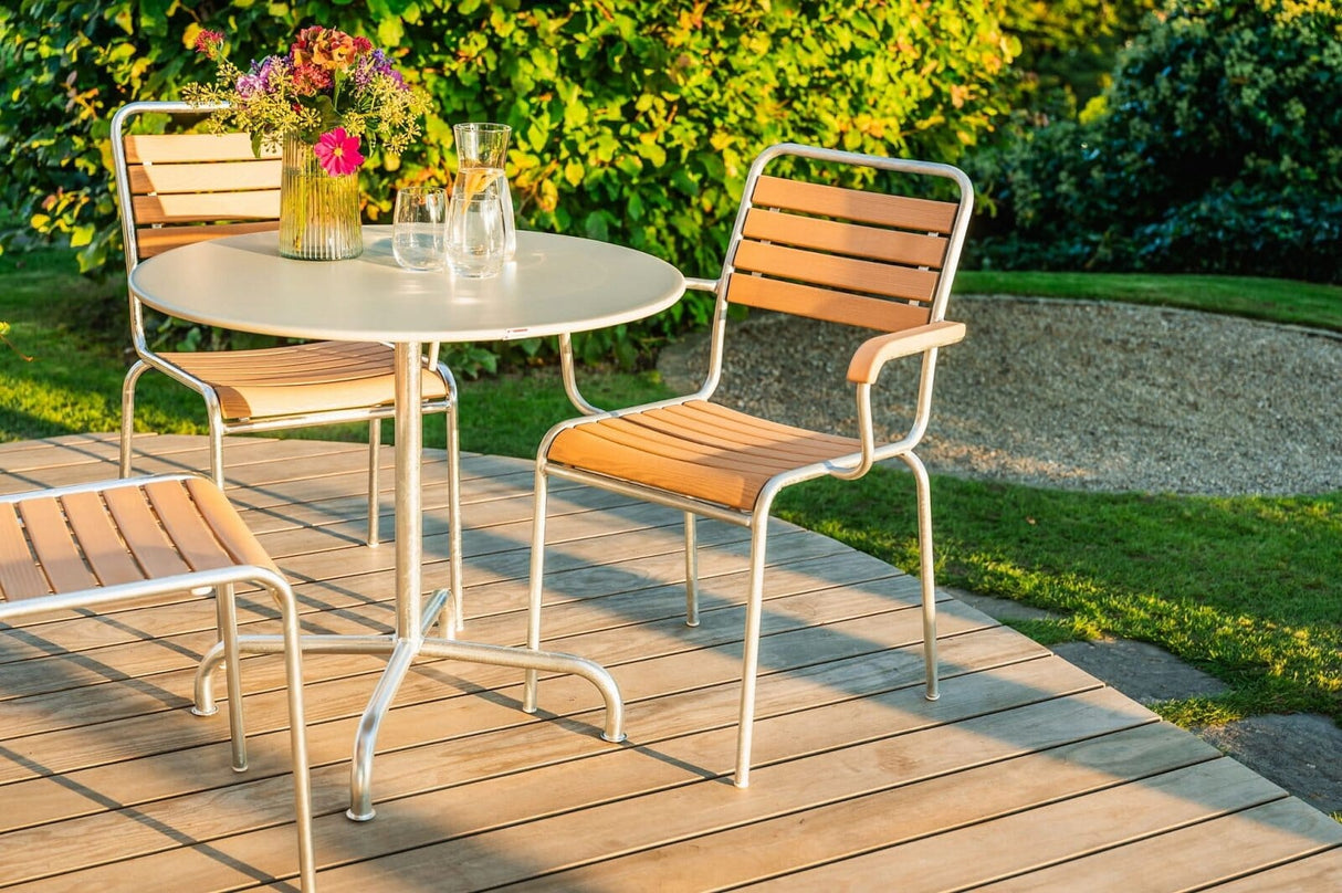 Schaffner Rigi Swiss Wood fauteuil repas à lattes en bois