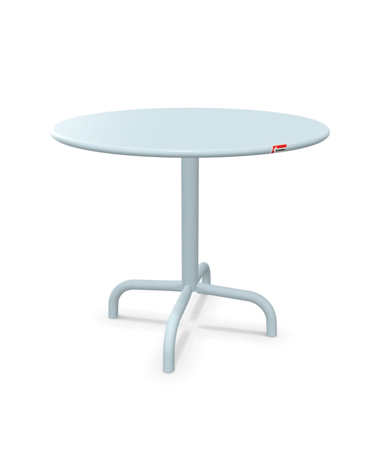 Schaffner Rigi Table d'appoint rabattable Ø60cm h:50cm Bleu Pastel 51 Bleu Pastel 51