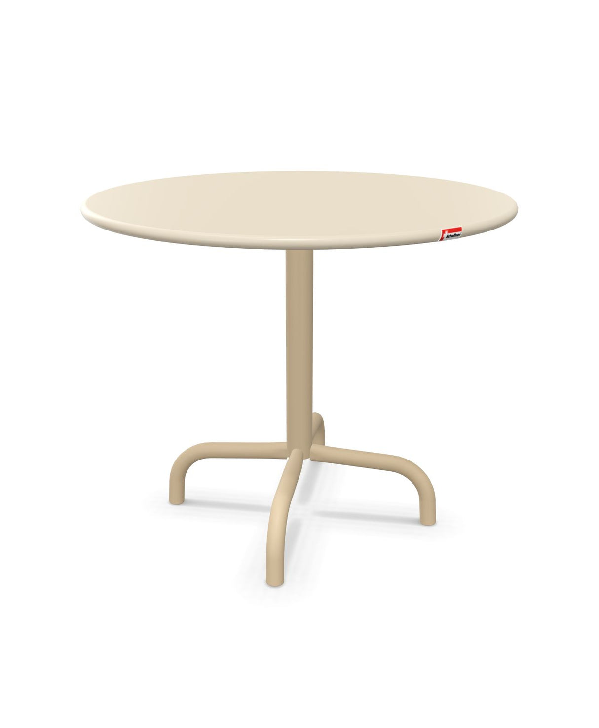 Schaffner Rigi Table d'appoint rabattable Ø60cm h:50cm Sable Pastel 15 Marron Pastel 83
