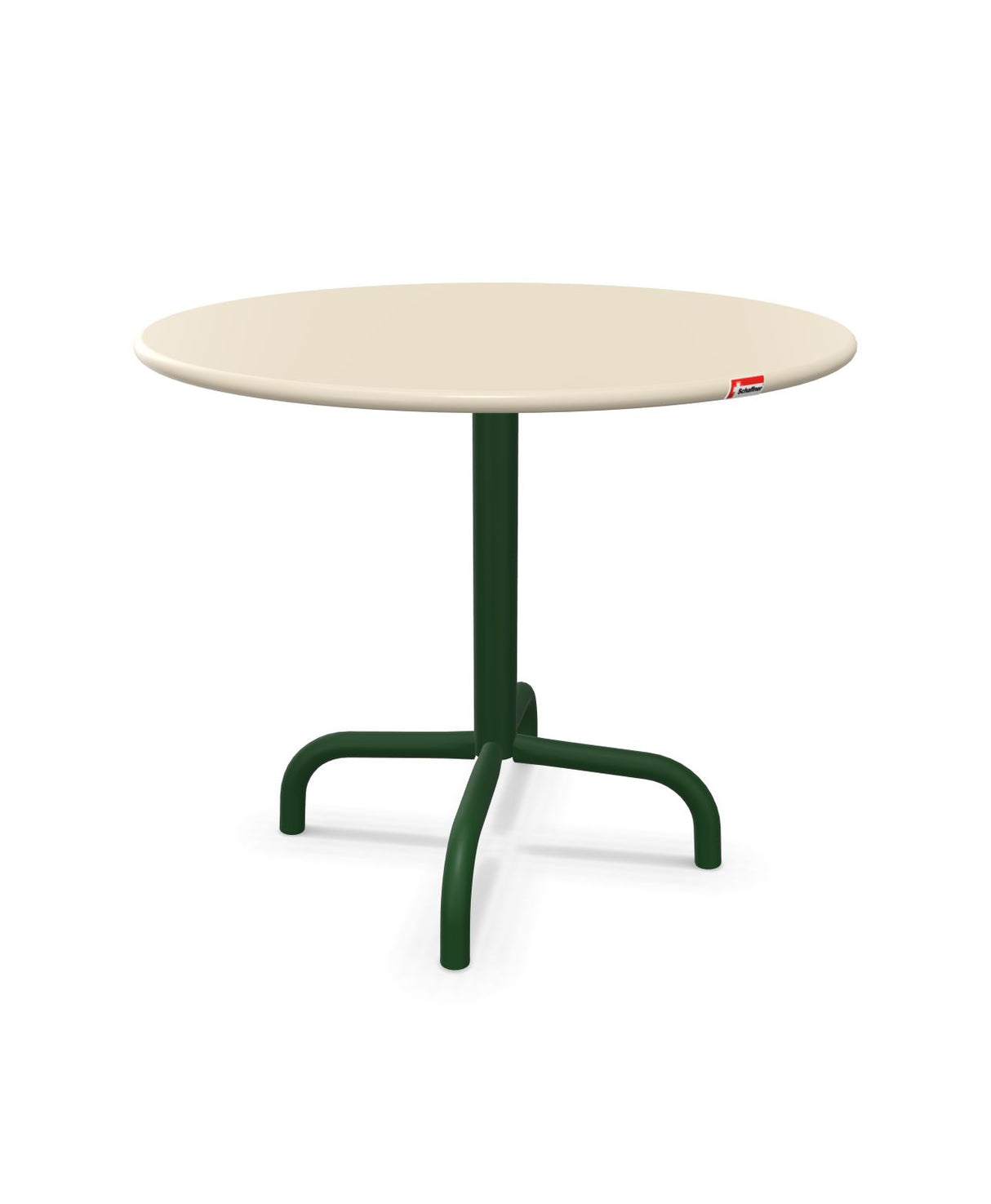 Schaffner Rigi Table d'appoint rabattable Ø60cm h:50cm Sable Pastel 15 Vert Sapin 66