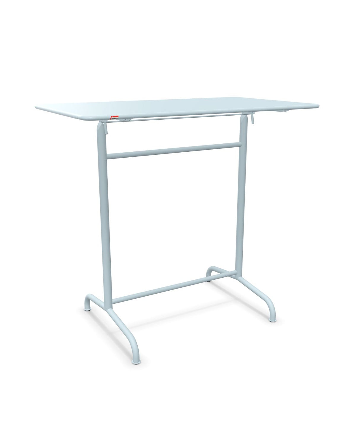 Schaffner Rigi Table haute rabattable 120x70cm h:110cm Bleu Pastel 51 Bleu Pastel 51