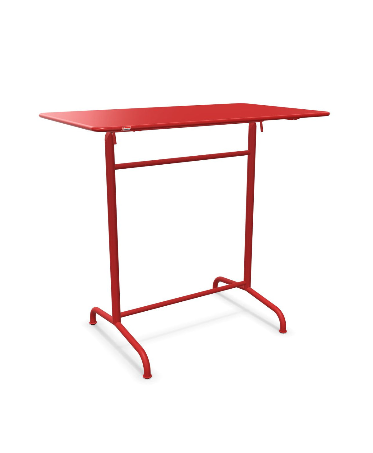Schaffner Rigi Table haute rabattable 120x70cm h:110cm Rouge 30 Rouge 30