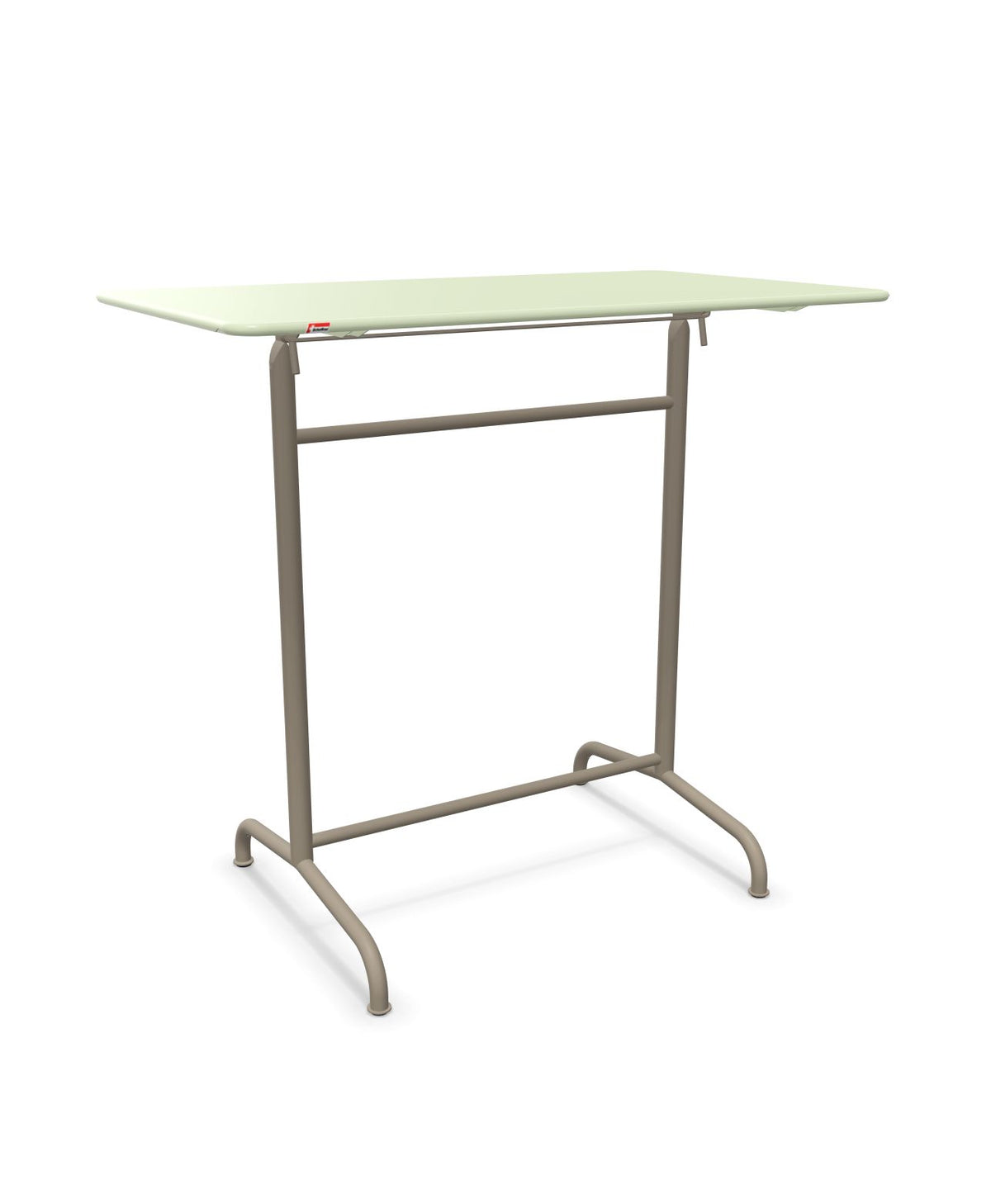 Schaffner Rigi Table haute rabattable 120x70cm h:110cm Vert Pastel 64 Champagne 85