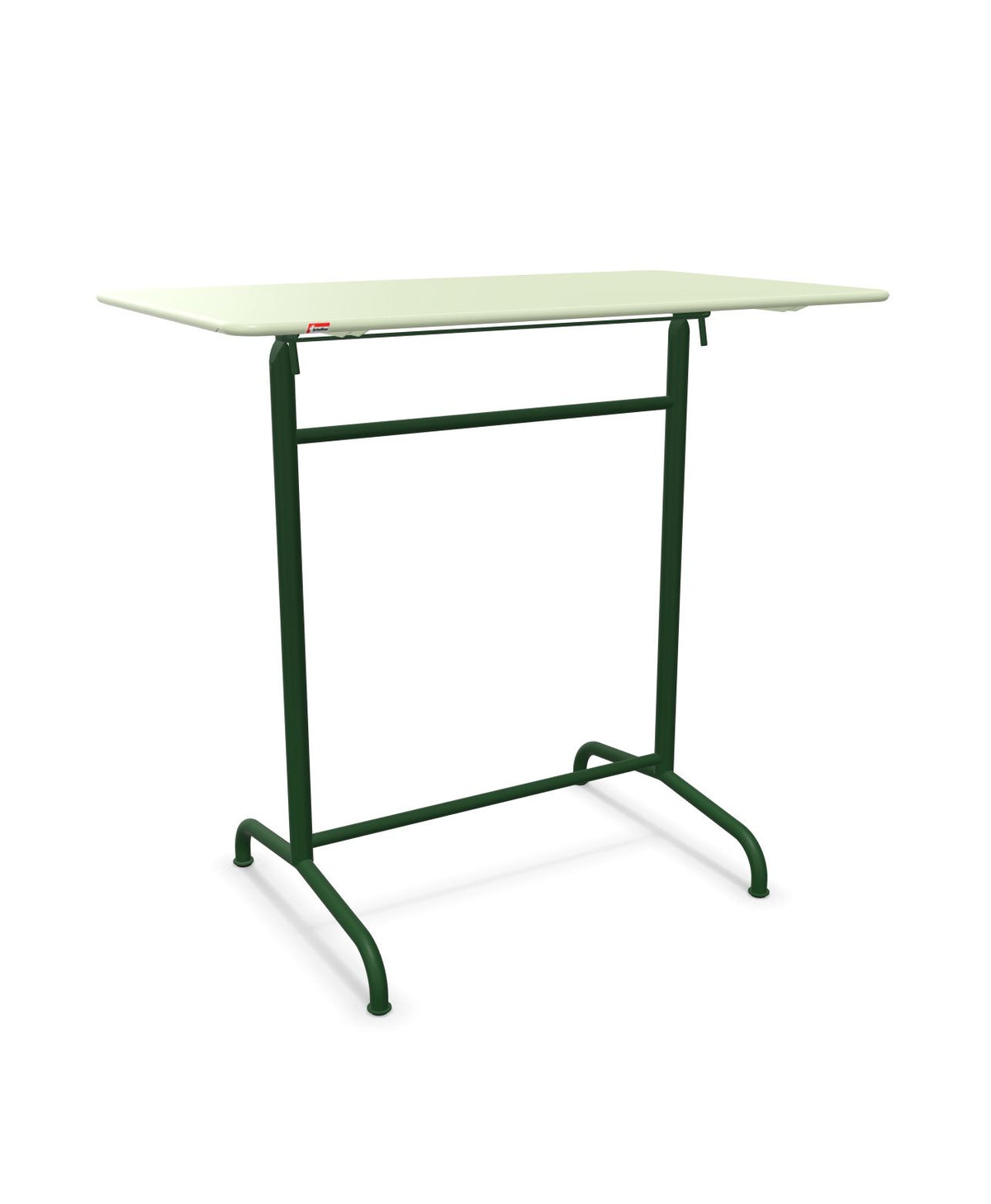 Schaffner Rigi Table haute rabattable 120x70cm h:110cm Vert Pastel 64 Vert Sapin 66