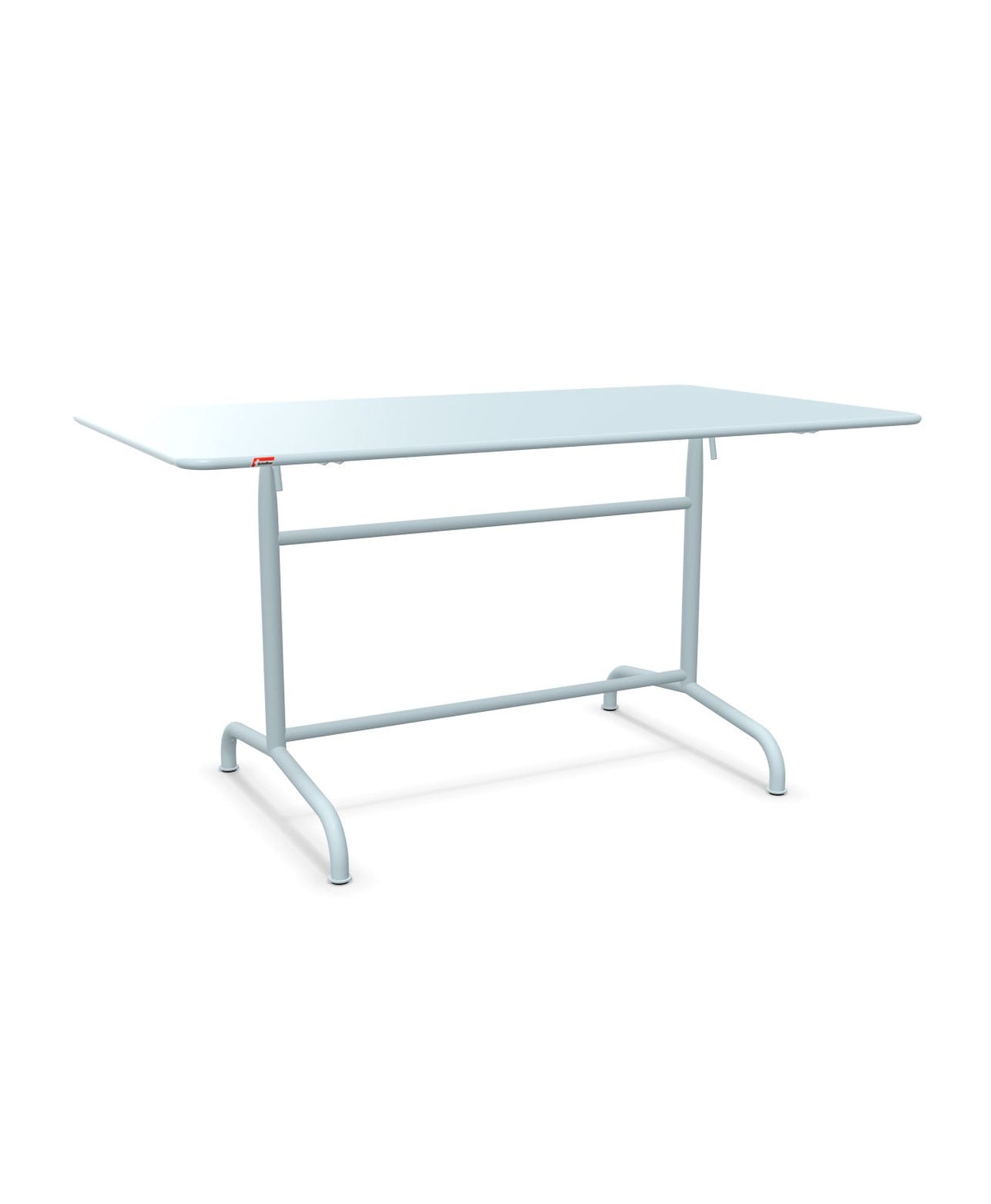 Schaffner Rigi Table repas rabattable 140x80cm Bleu Pastel 51 Bleu Pastel 51