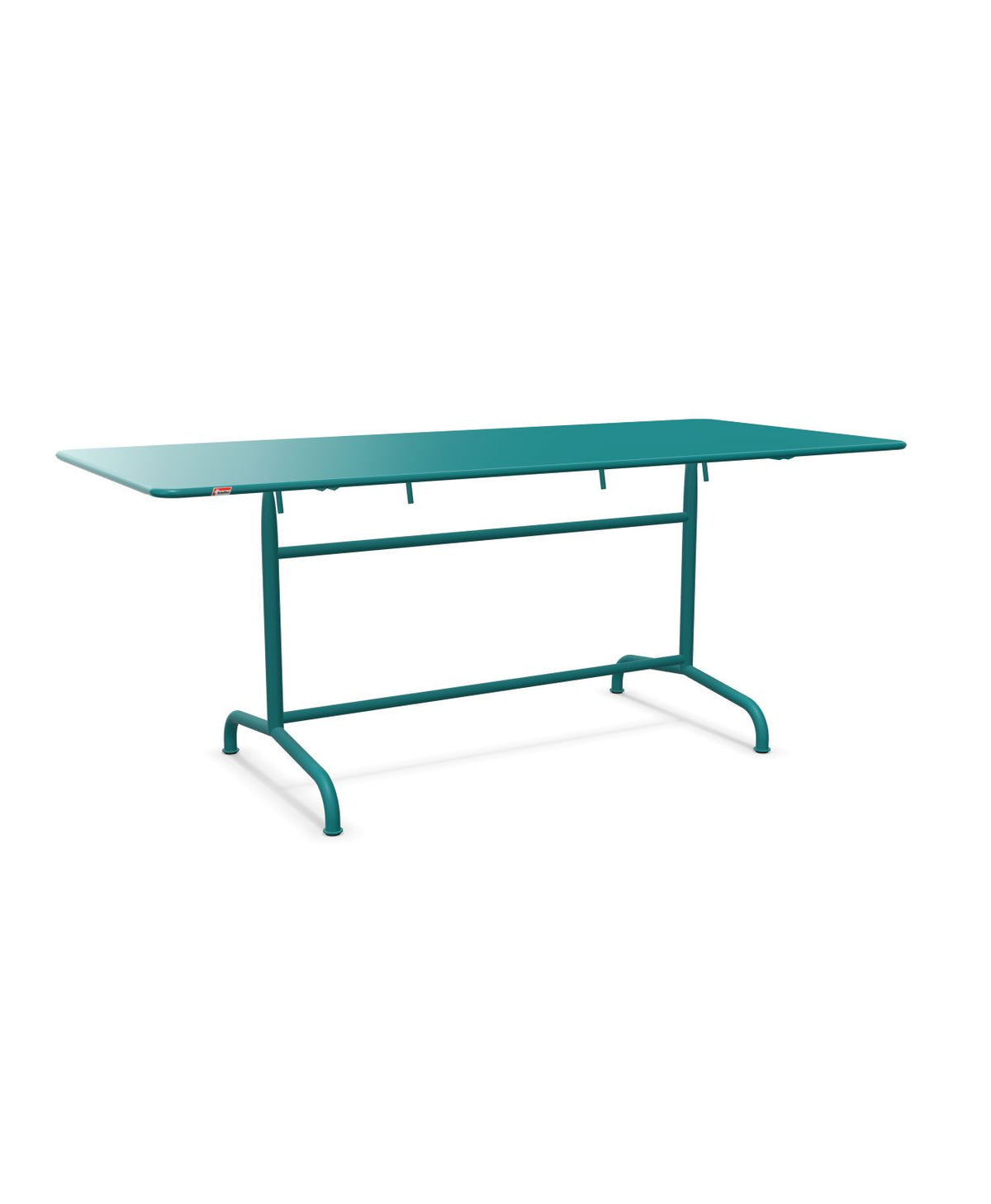 Schaffner Rigi Table repas rabattable 180x80cm Bleu Kali 56 Bleu Kali 56