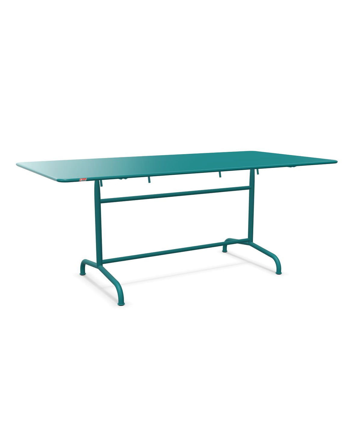 Schaffner Rigi Table repas rabattable 180x90cm Bleu Kali 56 Bleu Kali 56